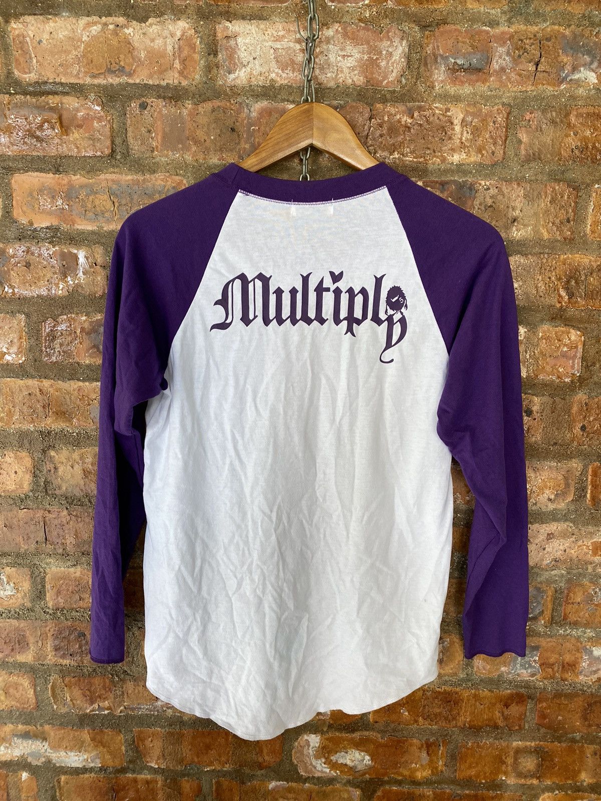 20471120 × Beauty Beast × Japanese Brand 1990s Ba -Tsu Japan Monster Multiple Raglan Size S / US 4 / IT 40 - 5 Thumbnail