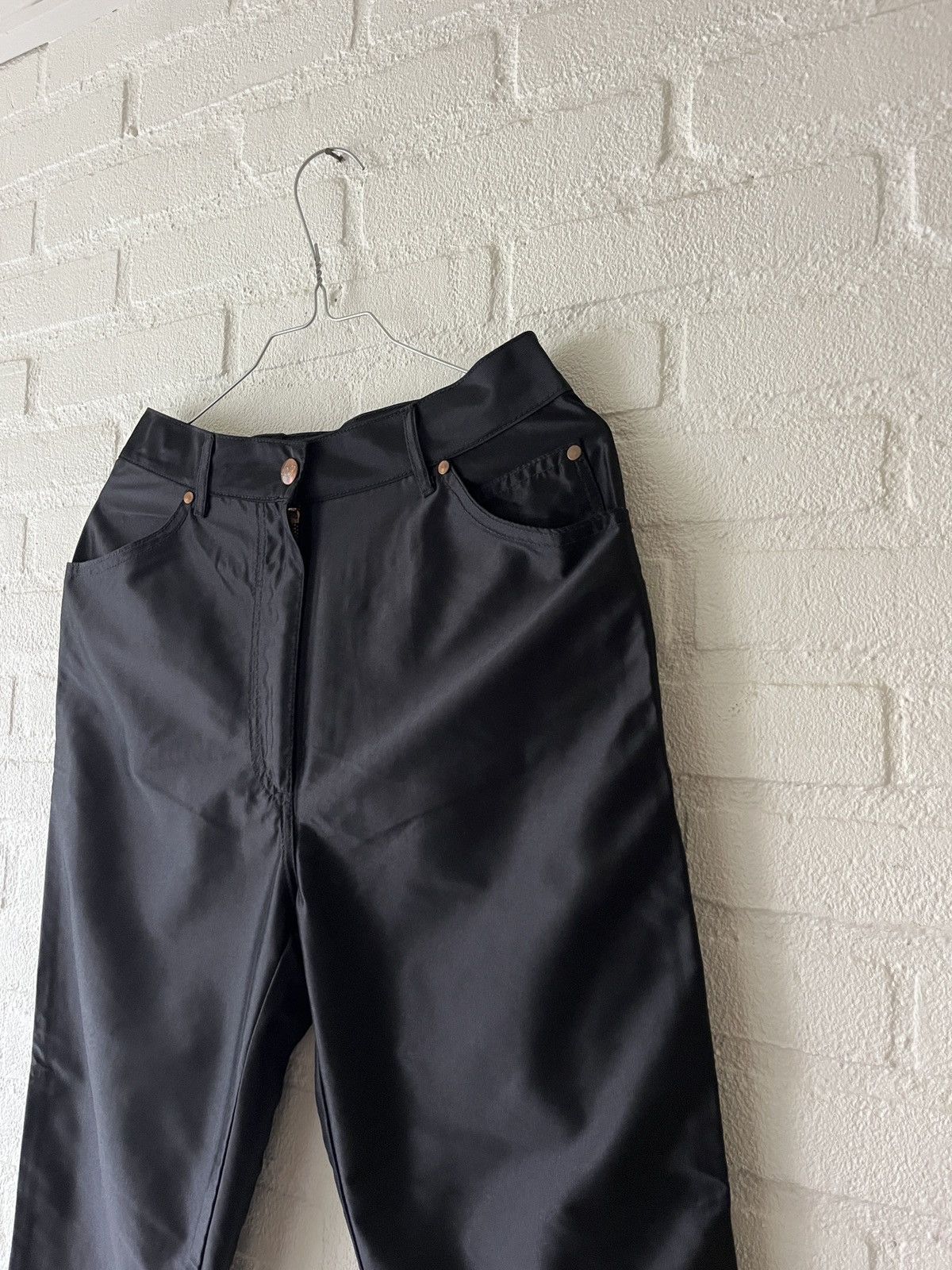 Jean Paul Gaultier Jean Paul Gaultier metallic pants nylon vintage y2k Size 32" / US 10 / IT 46 - 8 Thumbnail