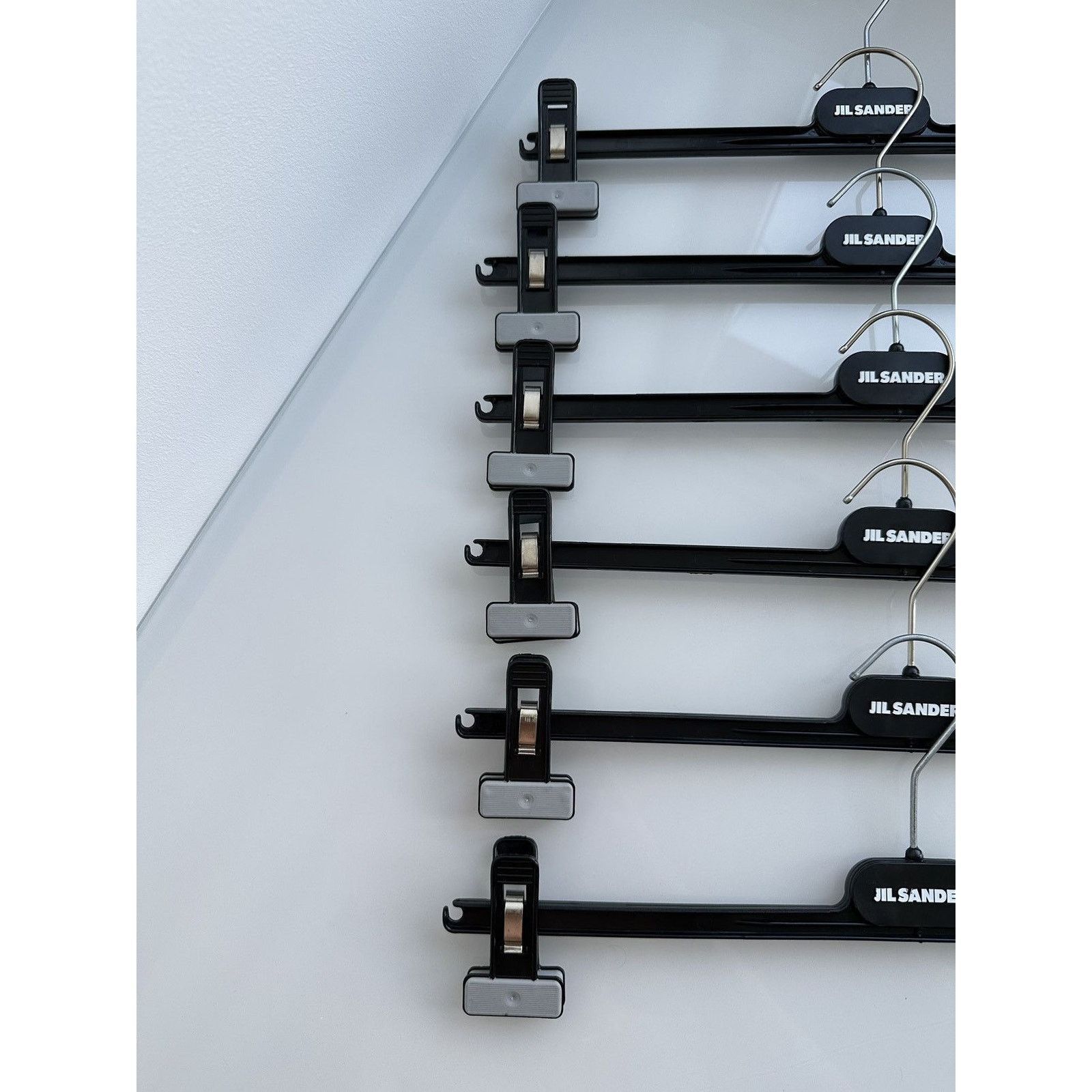 Jil Sander Jil sander premium made in italy metal hook black hangers Size ONE SIZE - 4 Thumbnail