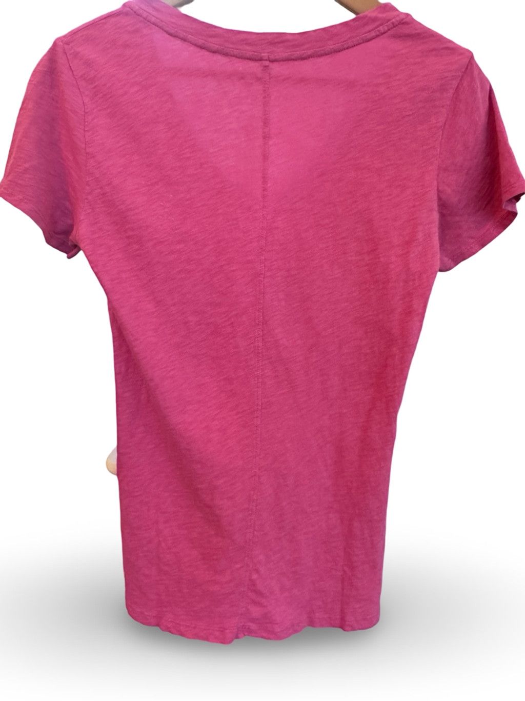 Velvet Velvet by Graham & Spencer Lilith Slub T, Fuchsia, Small NWT Size S / US 4 / IT 40 - 3 Thumbnail