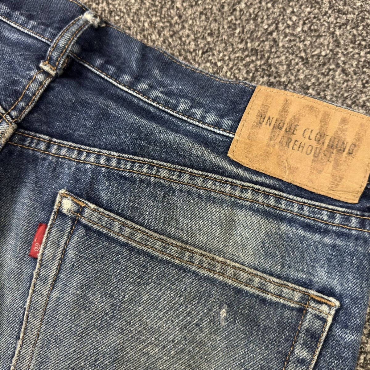 Warehouse 🔥🇯🇵 Vintage Japanese Denim Warehouse Distressed Jeans Size US 33 - 9 Thumbnail