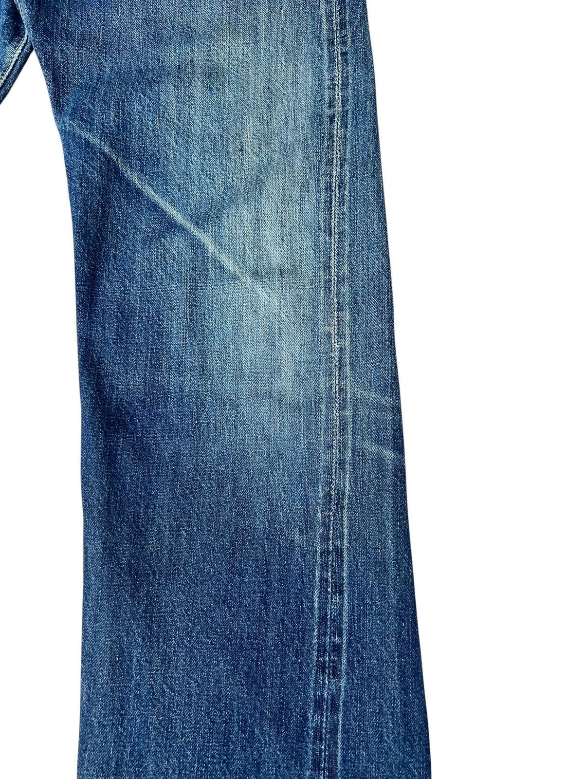 The Real McCoy's Vintage Joey McCoy Hidden Rivets Faded Denim Selvedge Jeans Size US 29 - 12 Thumbnail