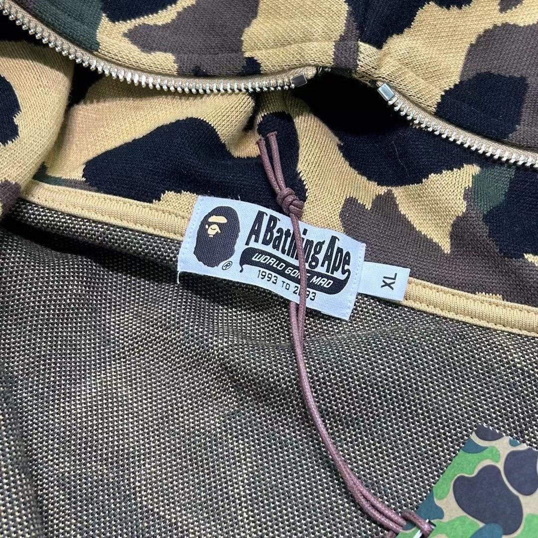 Bape COLOR CAMO SHARK FULL ZIP HOODIE Size US XL / EU 56 / 4 - 7 Thumbnail