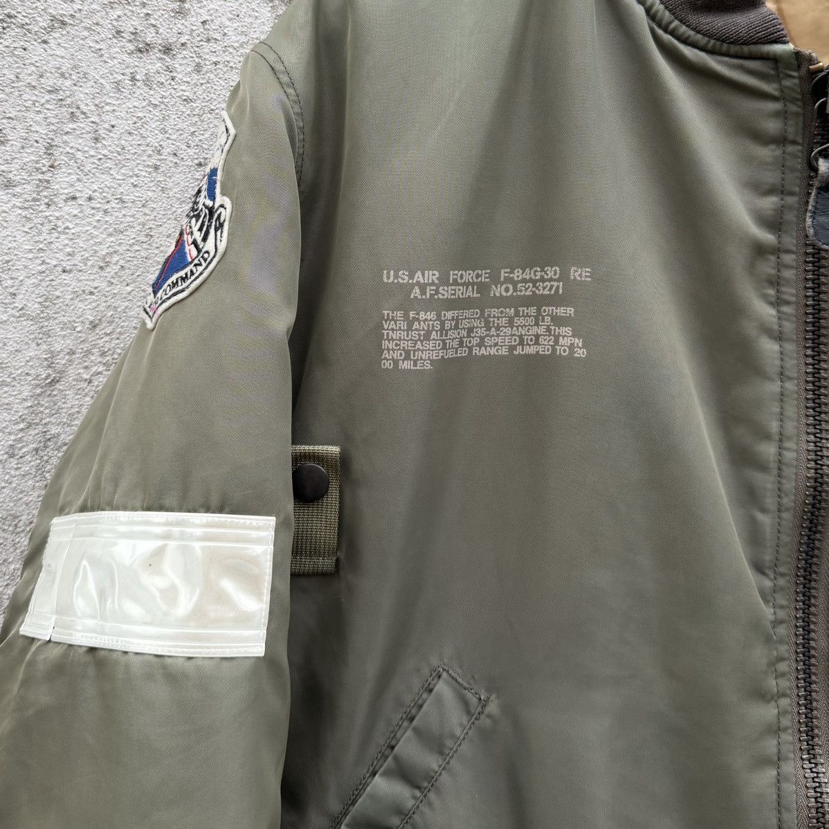 Avirex Rare Vintage Avirex MA1 USAF Military Bomber Jacket Size US L / EU 52-54 / 3 - 4 Thumbnail