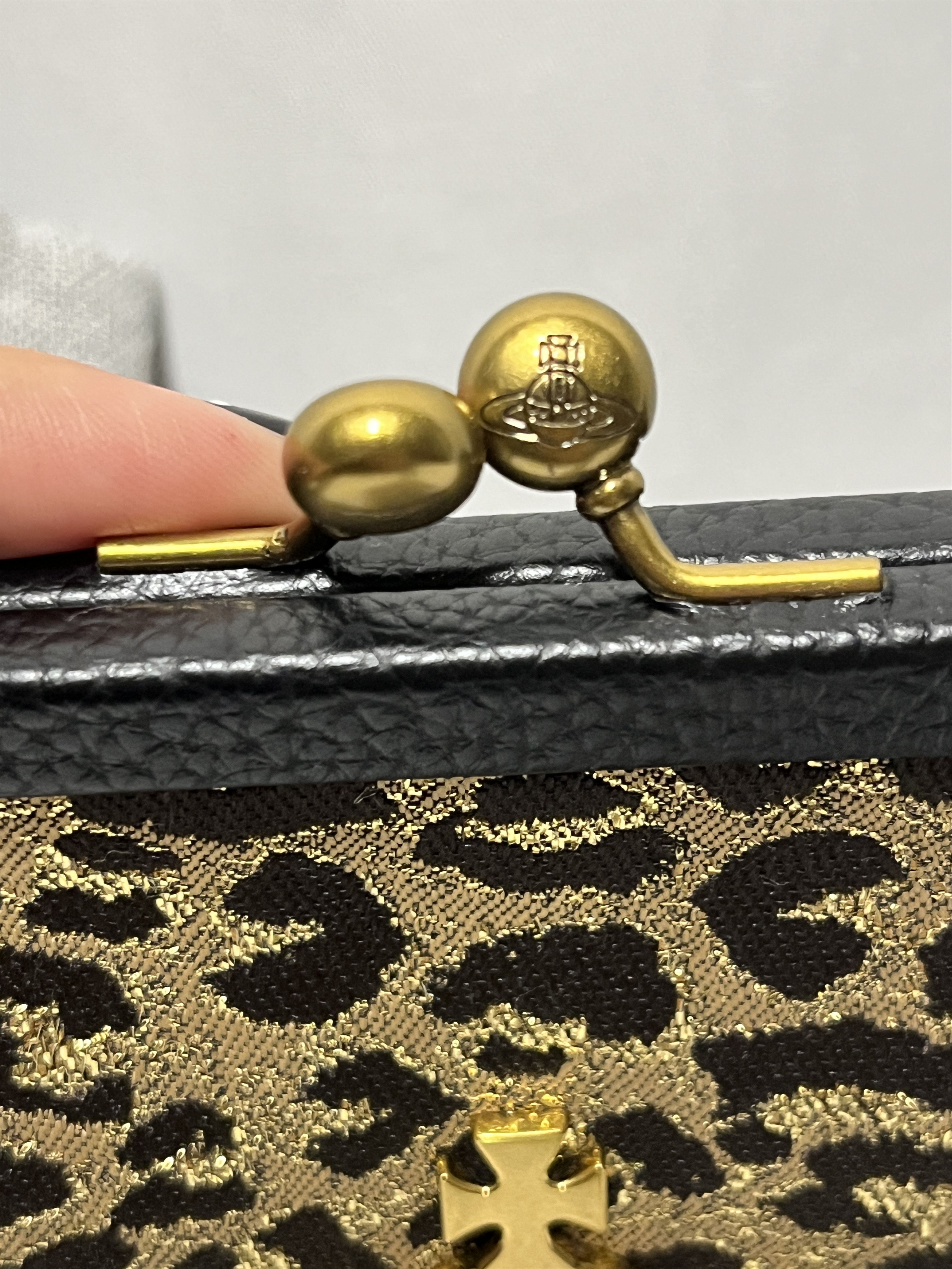 Vivienne Westwood Vivienne Westwood leopard print Granny Frame Purse Size ONE SIZE - 4 Thumbnail