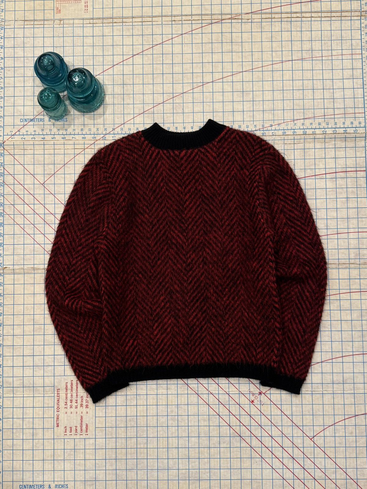 Arrow Vintage Arrow Cum Laude Shaggy Mohair Style Knit Sweater S Size US S / EU 44-46 / 1 - 3 Thumbnail