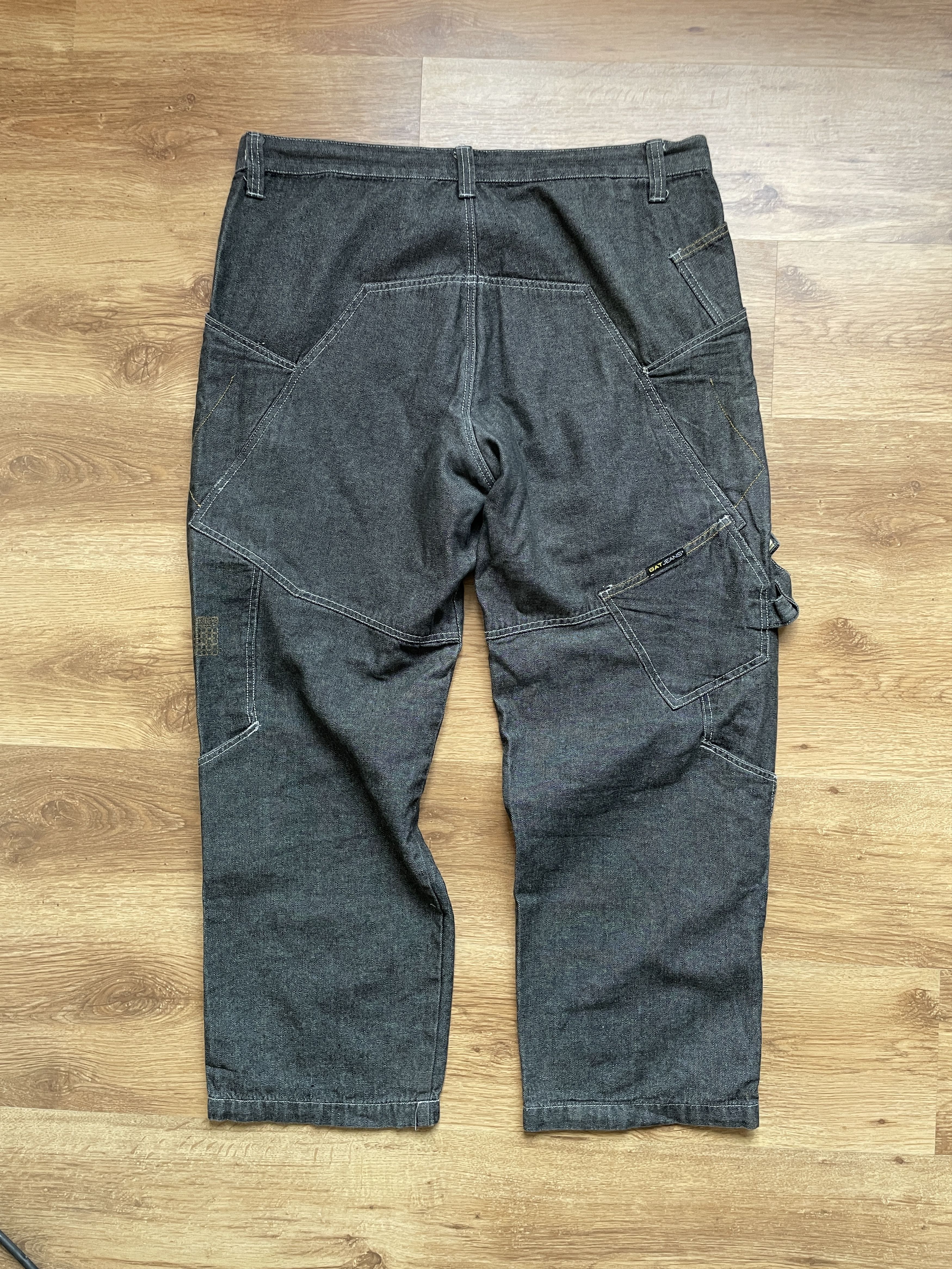 Other Gat Jeans Vintage 90's Made in USA Wide Leg Baggy Denim Size US 38 / EU 54 - 2 Thumbnail