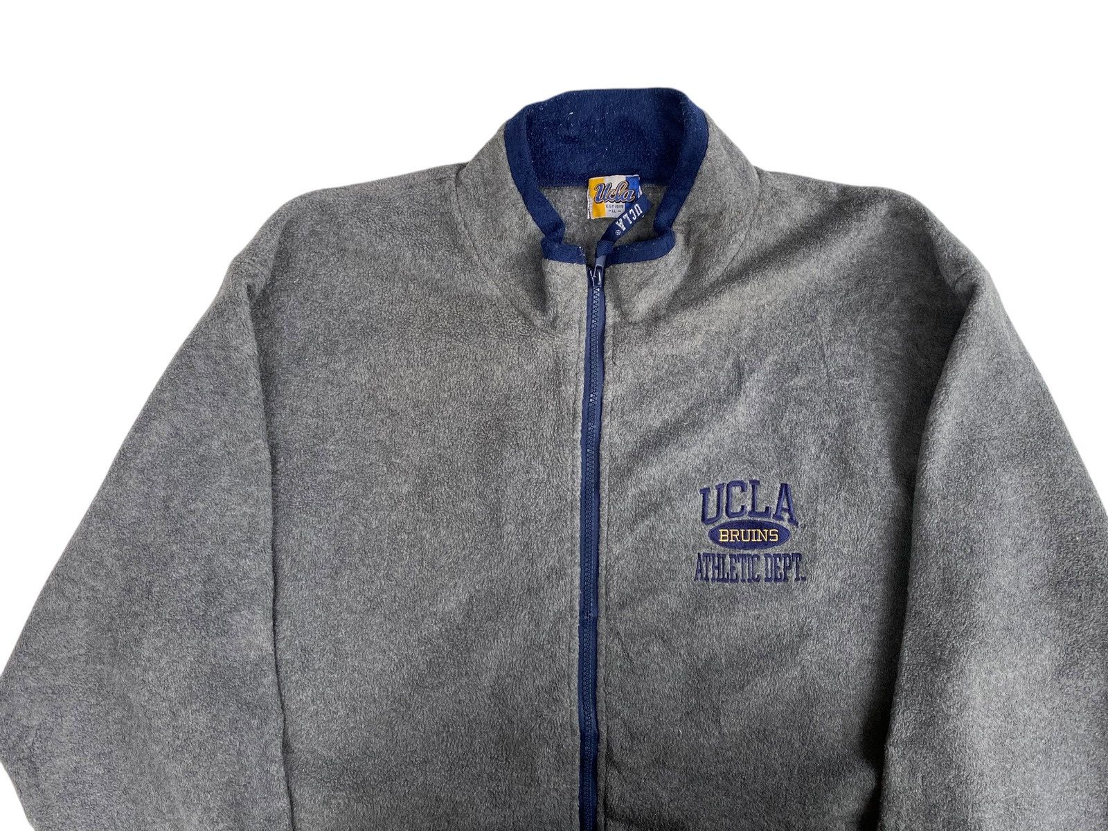 Vintage Vtg UCLA Fleece Jacket Size US XL / EU 56 / 4 - 3 Thumbnail