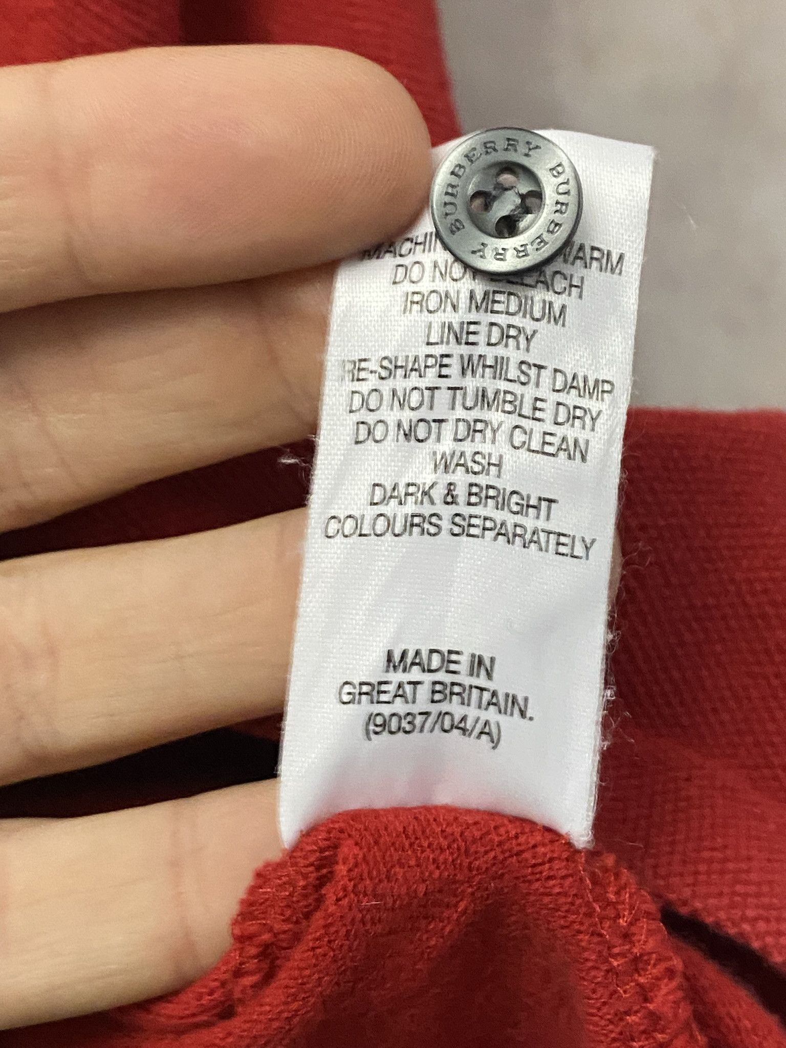 Burberry × Designer Burberry London Polo Nova Check Size US L / EU 52-54 / 3 - 4 Thumbnail