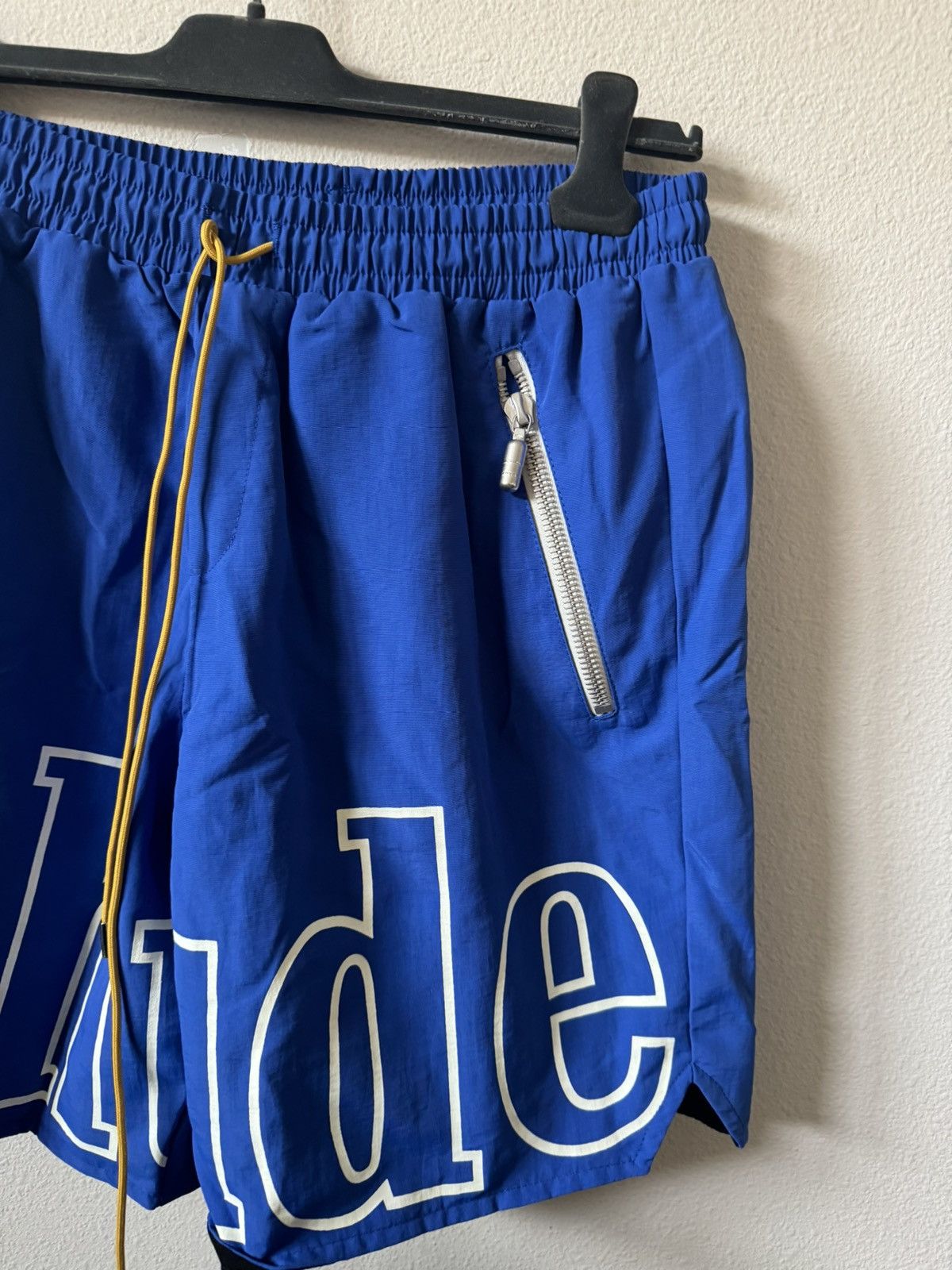 Rhude Rhude Logo Nylon Shorts Size US 32 / EU 48 - 3 Thumbnail