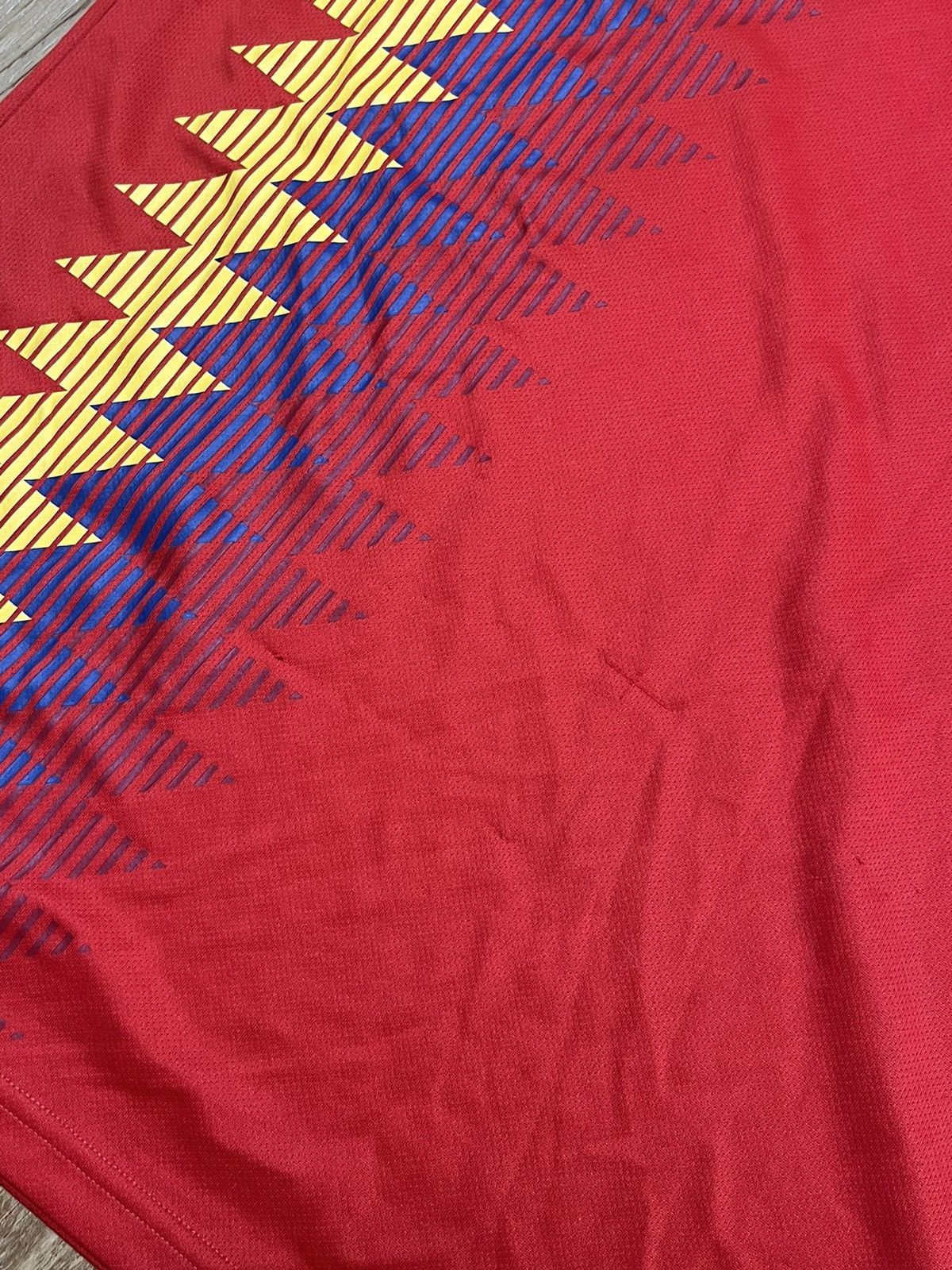 Adidas 2017-18 Spain National Team Soccer Jersey Football Size US L / EU 52-54 / 3 - 3 Thumbnail