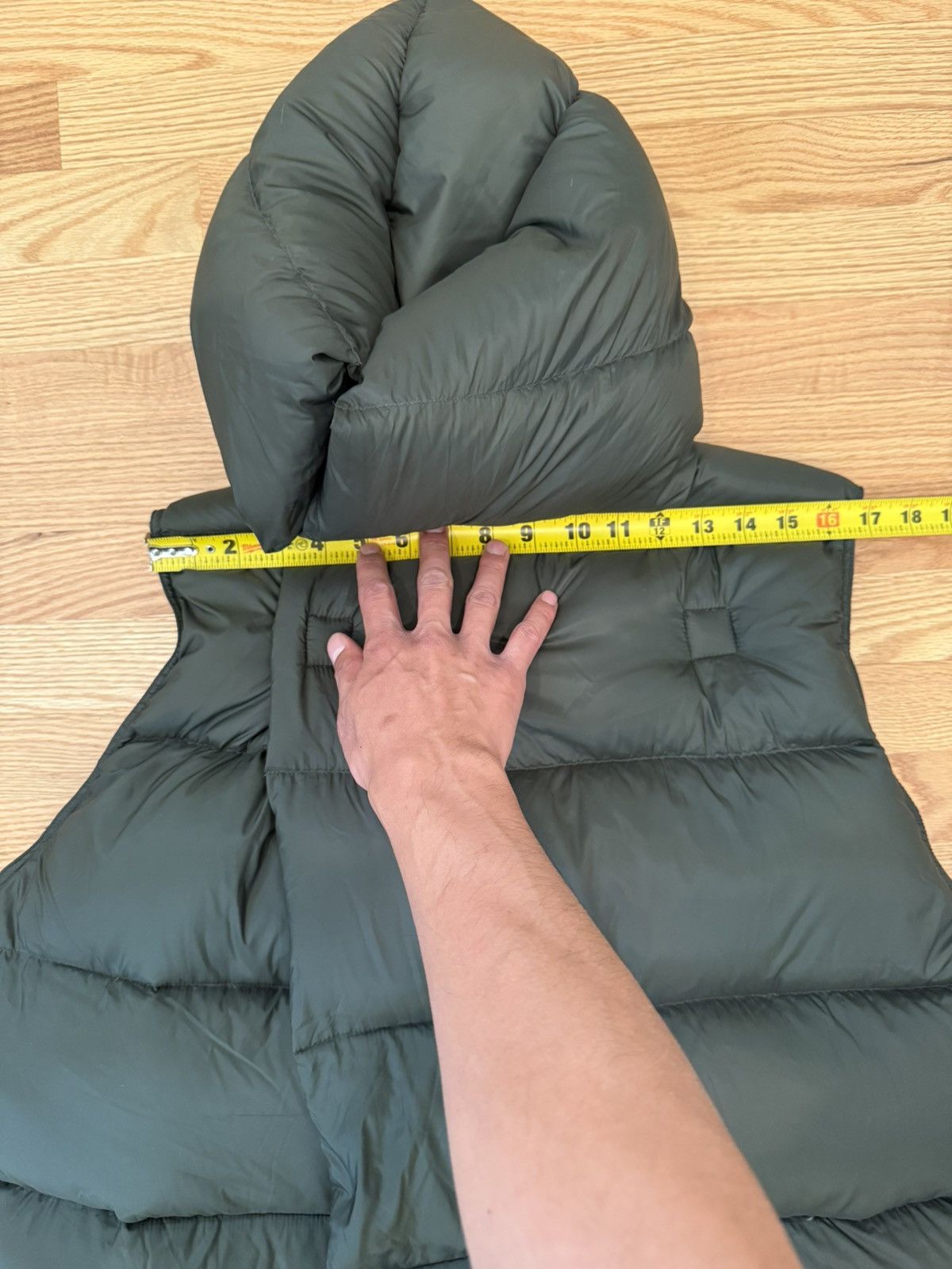 Rick Owens SLEEVELESS DOWN PARKA // GLITTER Size US M / EU 48-50 / 2 - 11 Thumbnail