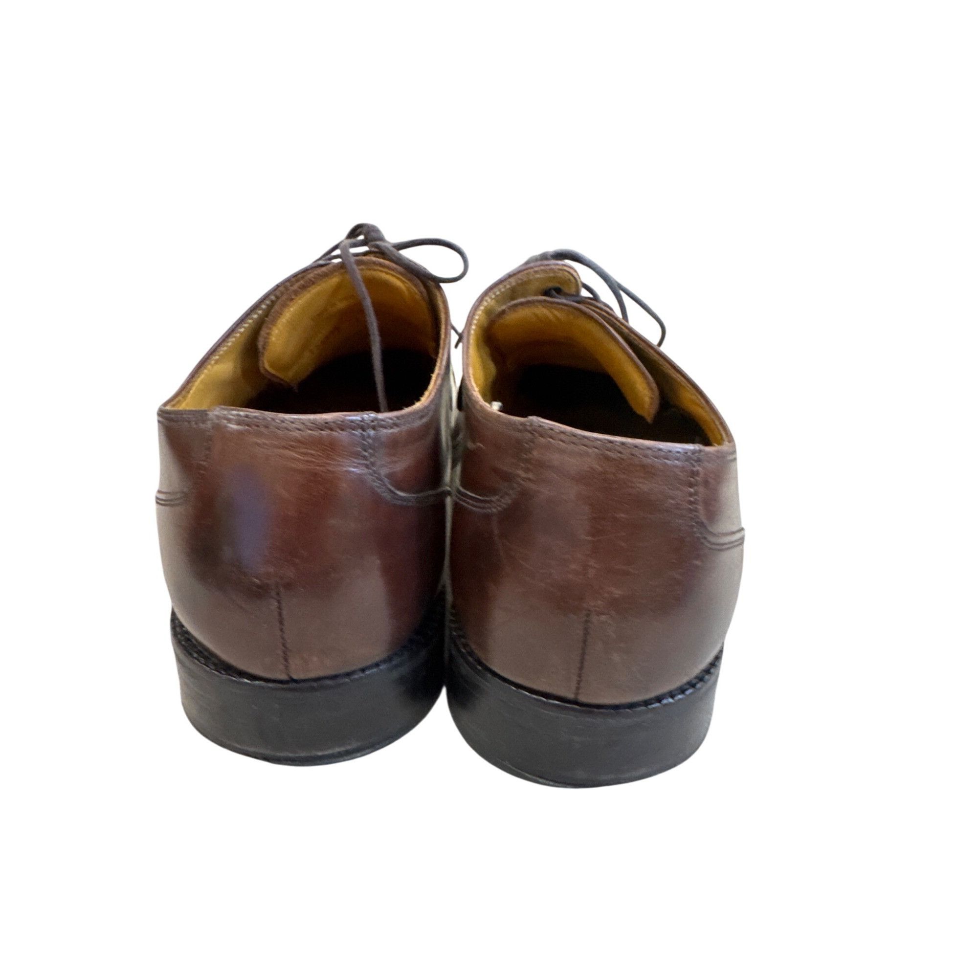 Cole Haan Cole Haan Mens Brown Leather Oxford Shoes Size 10M SKU 7800 Size US 10 / EU 43 - 6 Thumbnail