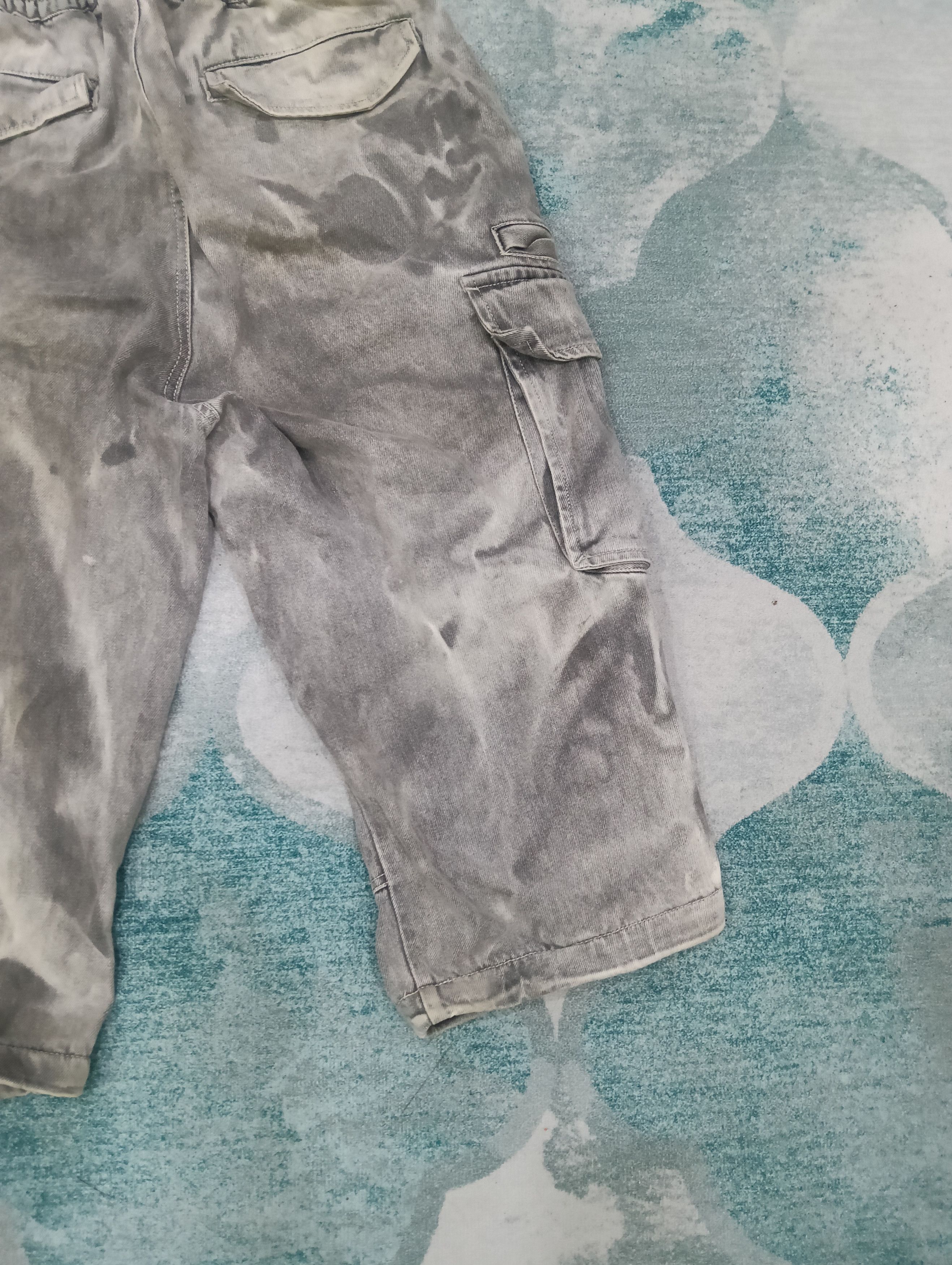Japanese Brand × Rap Tees Cargo Baggy Short Pants Size US 31 - 7 Thumbnail