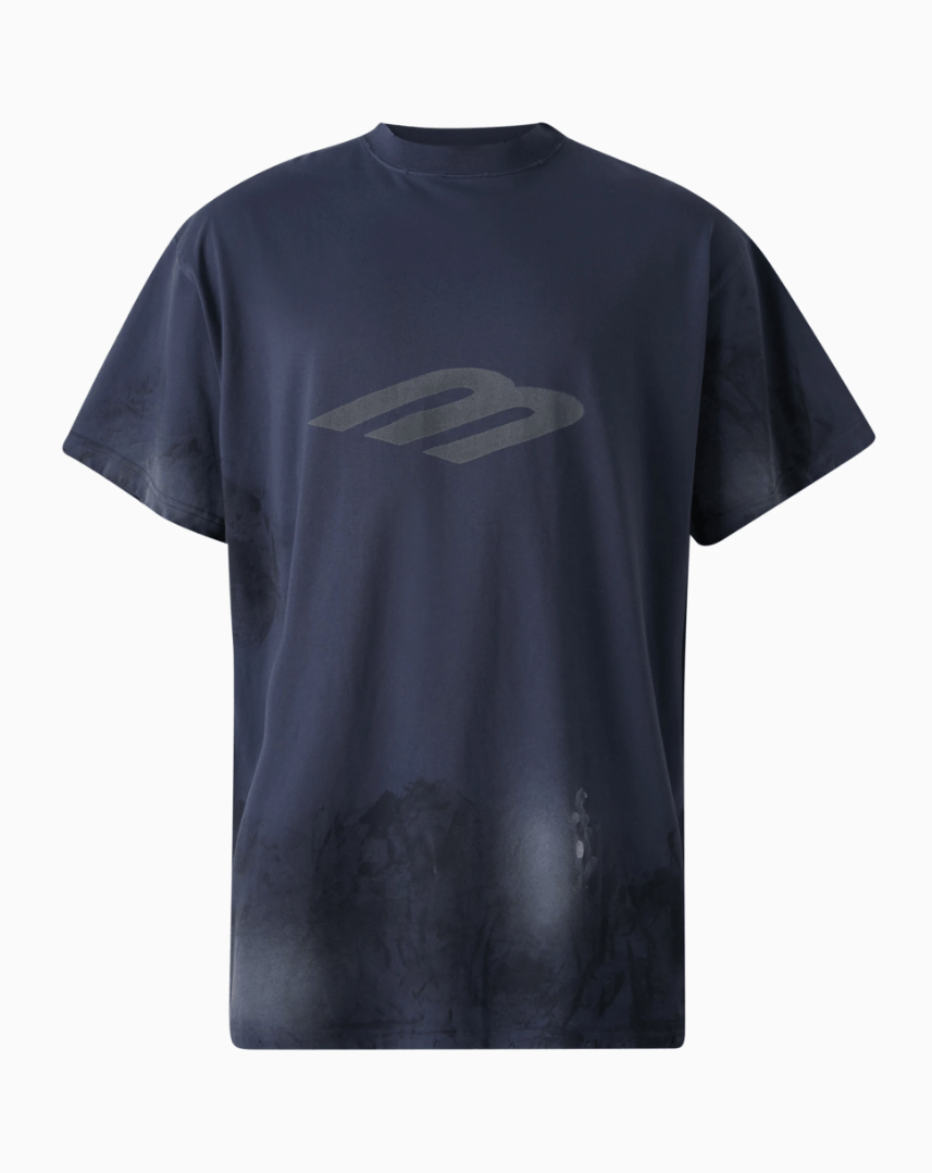 Balenciaga Balenciaga 3B Stencil Oversized T Shirt Size US M / EU 48-50 / 2 - 1 Thumbnail