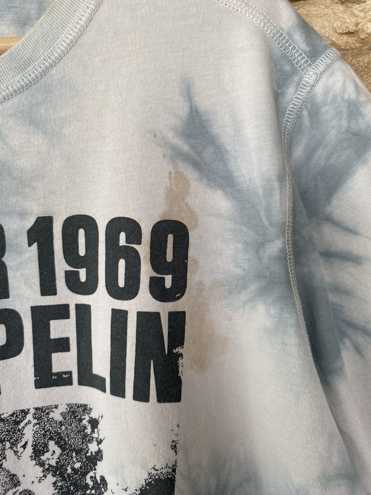 Band Tees Led Zeppelin UK Tour 1969 x Uniqlo Tie Dye Band Tees Size US XL / EU 56 / 4 - 11 Thumbnail
