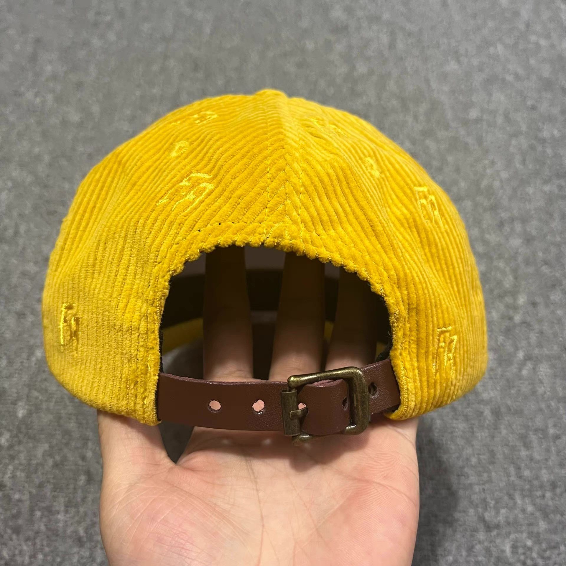 Fucking Awesome FuckingAwesomeEmbroideredCorduroyCurvedBrim Baseball Cap Q7 Size ONE SIZE - 6 Thumbnail