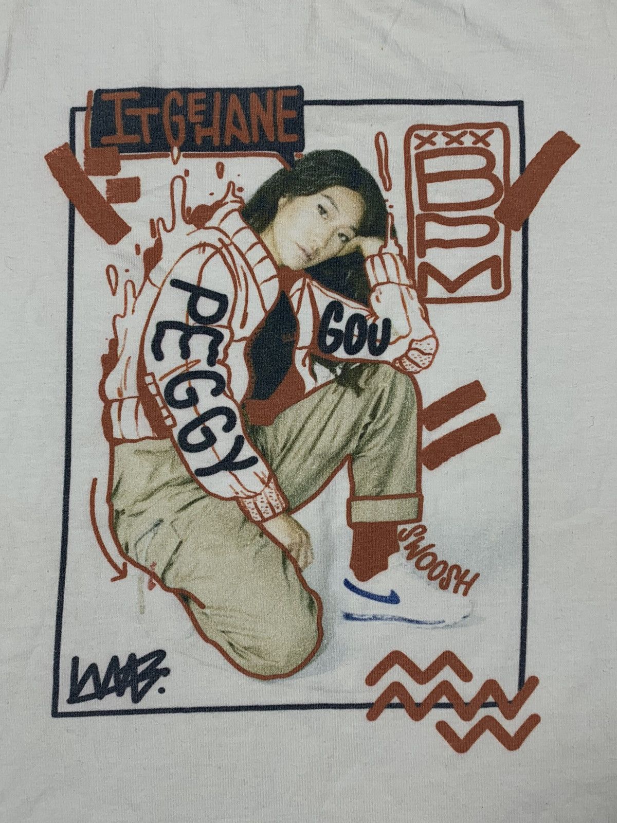 Band Tees Vintage Y2K Peggy Gou It Ge Hane band tee biglogo streetwear Size XL / US 12-14 / IT 48-50 - 2 Thumbnail