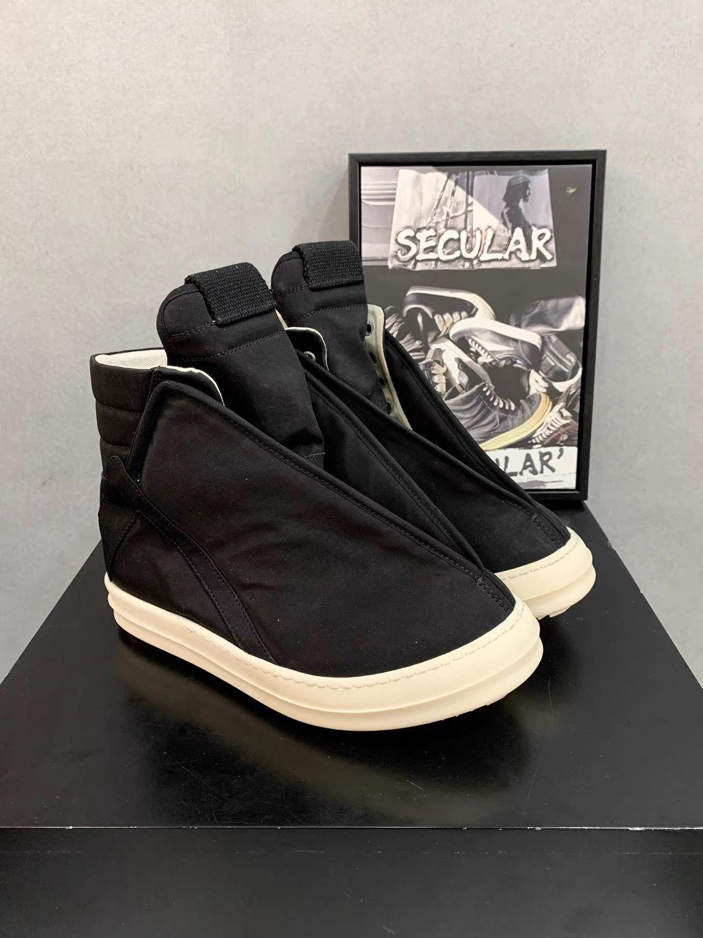 Rick Owens Rick Owens Hoofdunk Zip Boots K34 Size US 7 / EU 40 - 3 Thumbnail