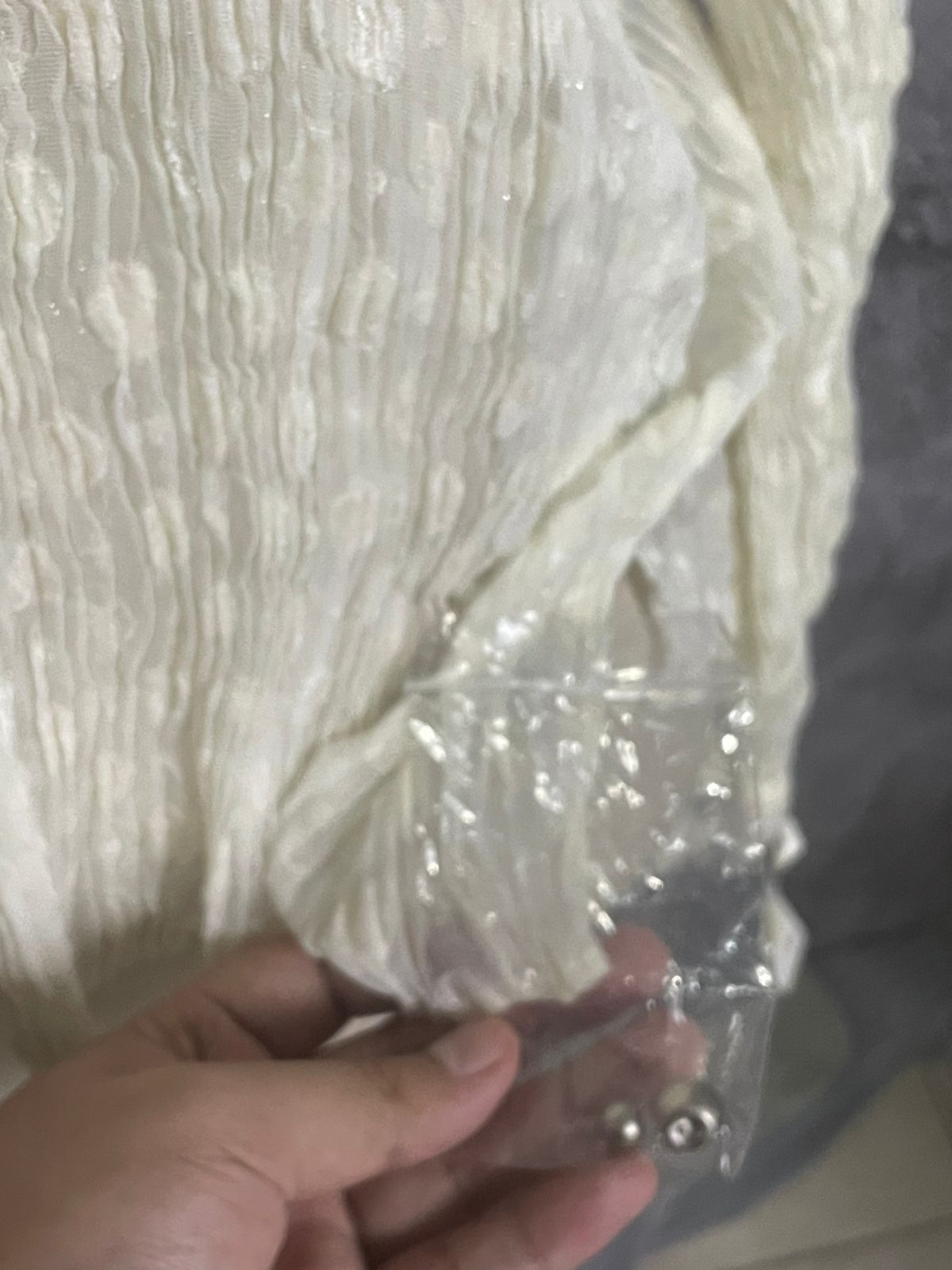 Issey Miyake 💥CRAZY DEADSTOCK💥 Issey Miyake FETE Crinkle Pleated Blouse Size M / US 6-8 / IT 42-44 - 5 Thumbnail