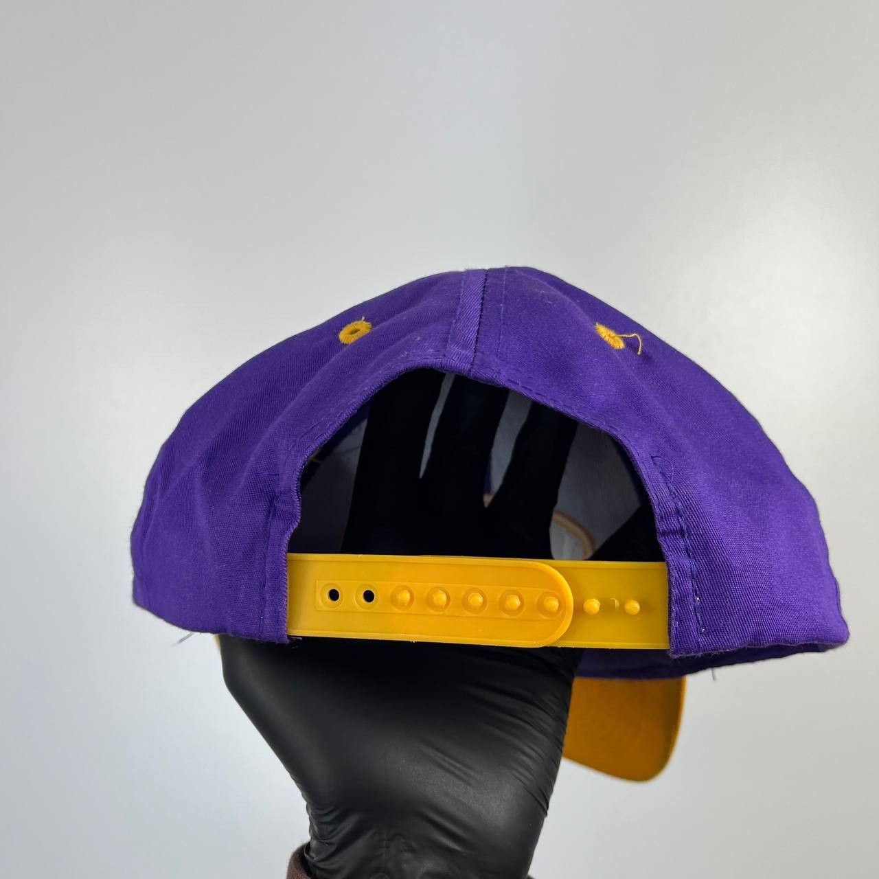 NBA Vintage Los Angeles Lakers NBA Snapback Cap Purple Yellow Size ONE SIZE - 6 Thumbnail