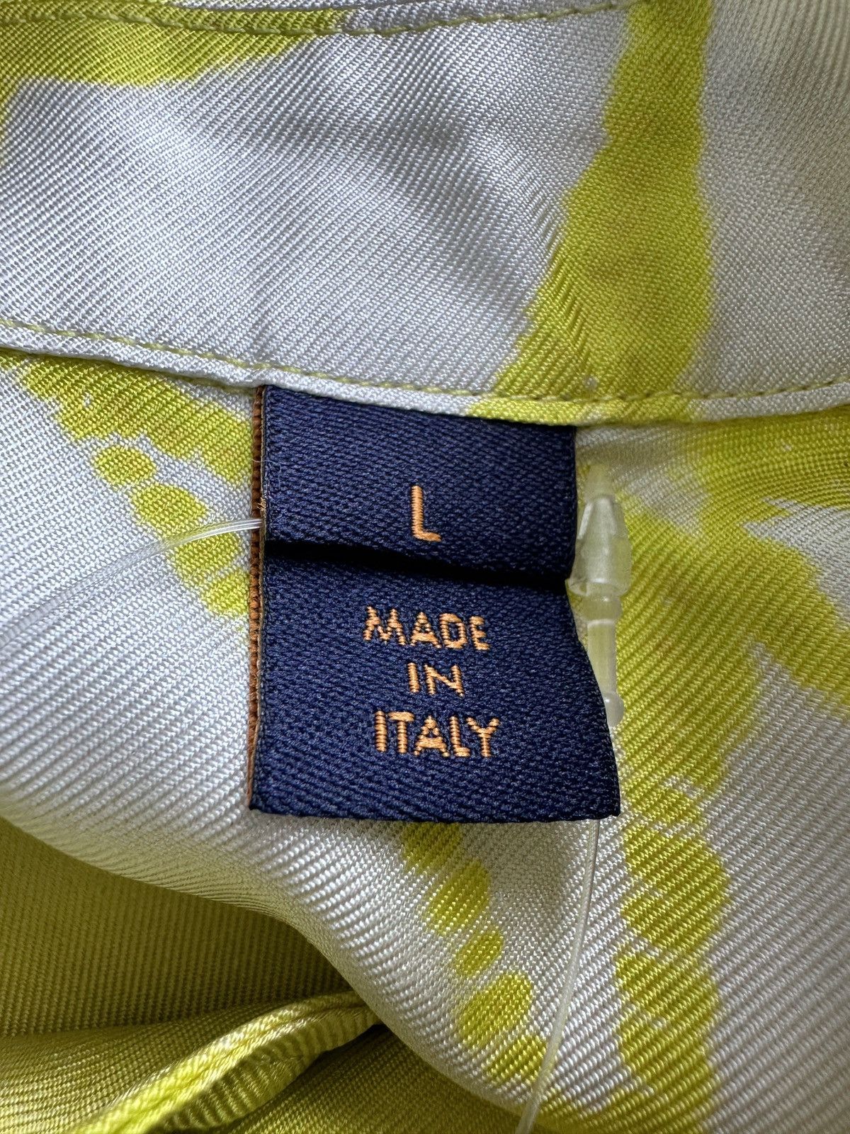 Louis Vuitton Louis Vuitton - Shibori Monogram Silk Shirt Size US L / EU 52-54 / 3 - 10 Thumbnail