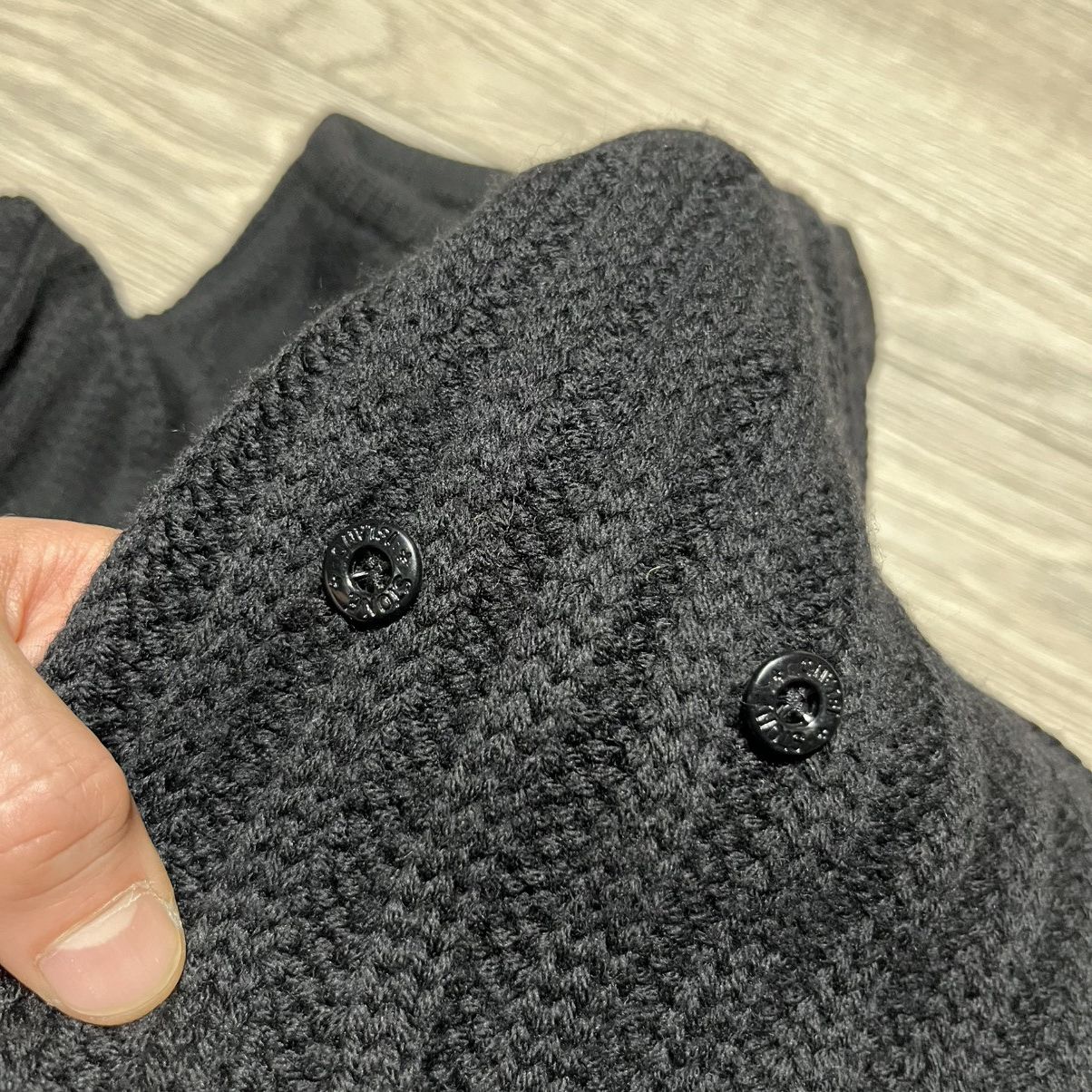 Stone Island Stone Island Vintage Rare Knitted Sweater XL size Black Size US XL / EU 56 / 4 - 11 Thumbnail