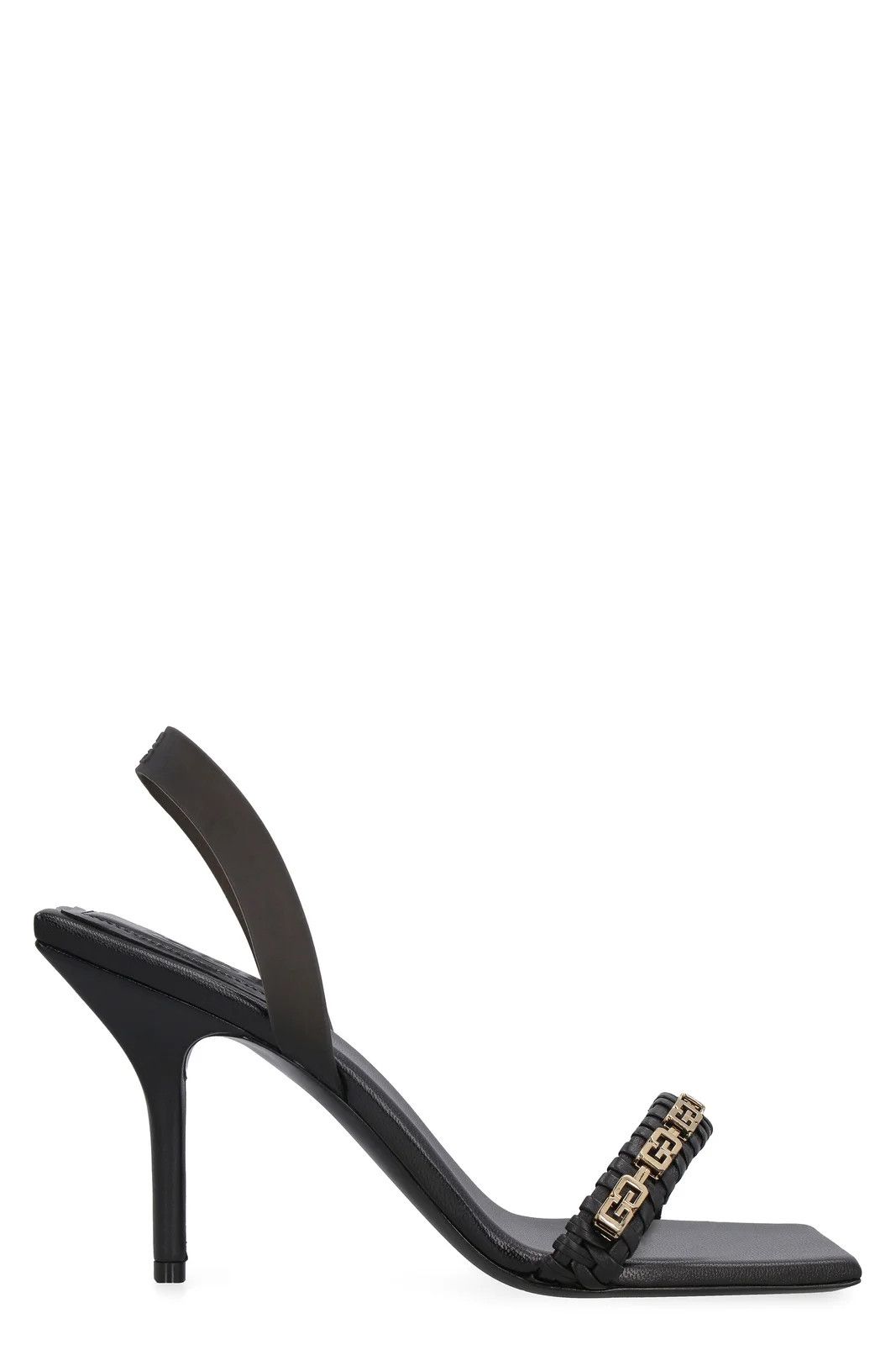 Givenchy o1loc1c0724 Slingback Sandals in Black Size US 10 / IT 40 - 1 Thumbnail