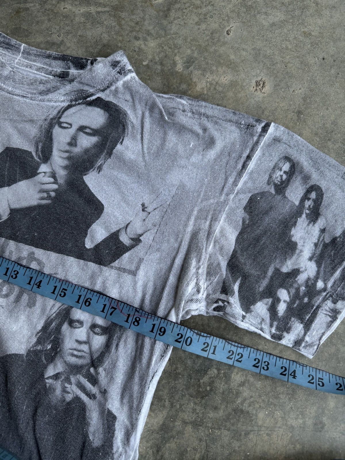 Marilyn Manson *RARE* VINTAGE MARILYN MANSON AOP METAL BAND TEE Size US M / EU 48-50 / 2 - 6 Thumbnail