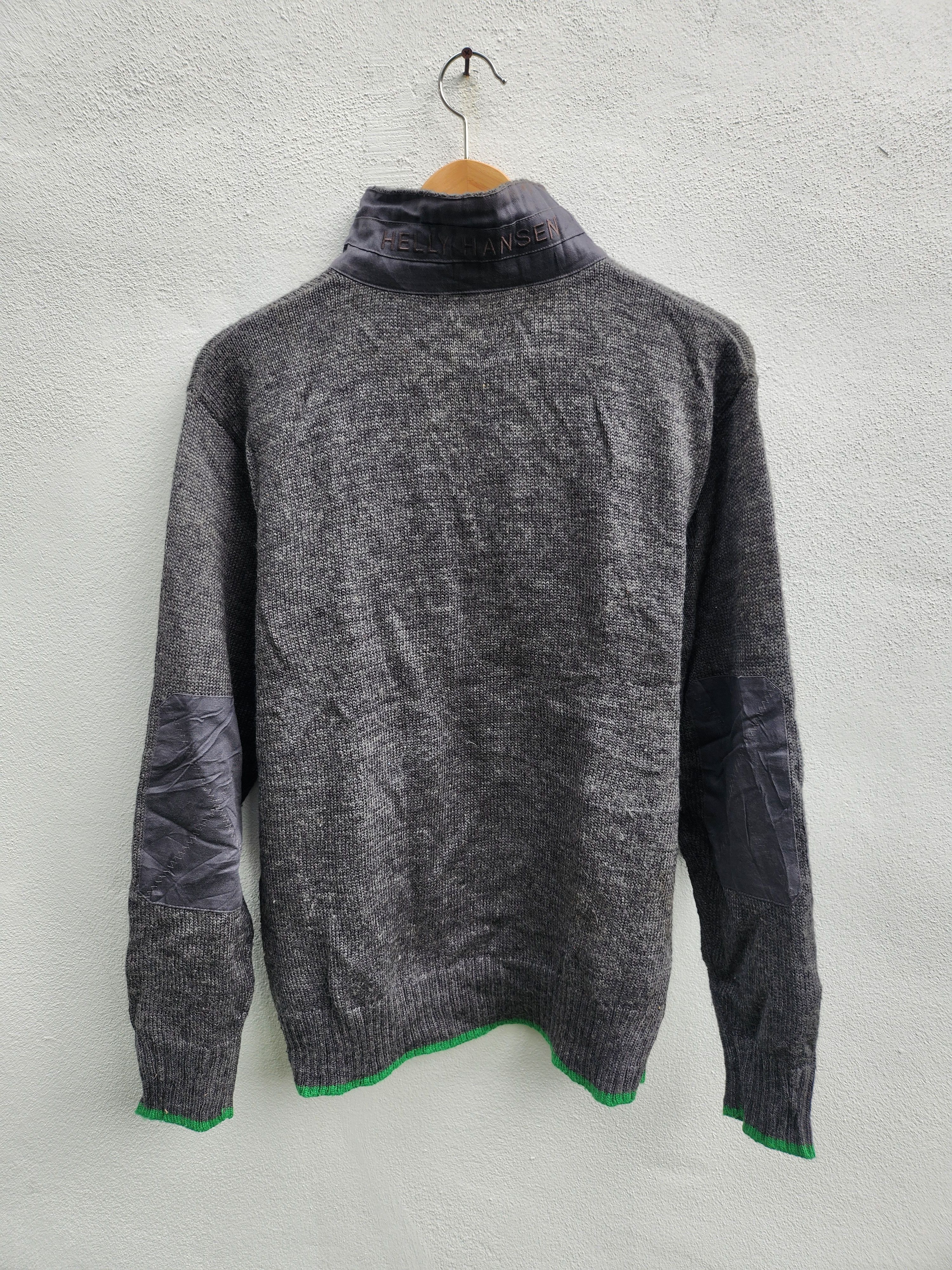 Helly Hansen × Japanese Brand 💥Nice Helly Hansen Knitwear Zipper Jumper Sweater Size US M / EU 48-50 / 2 - 7 Thumbnail