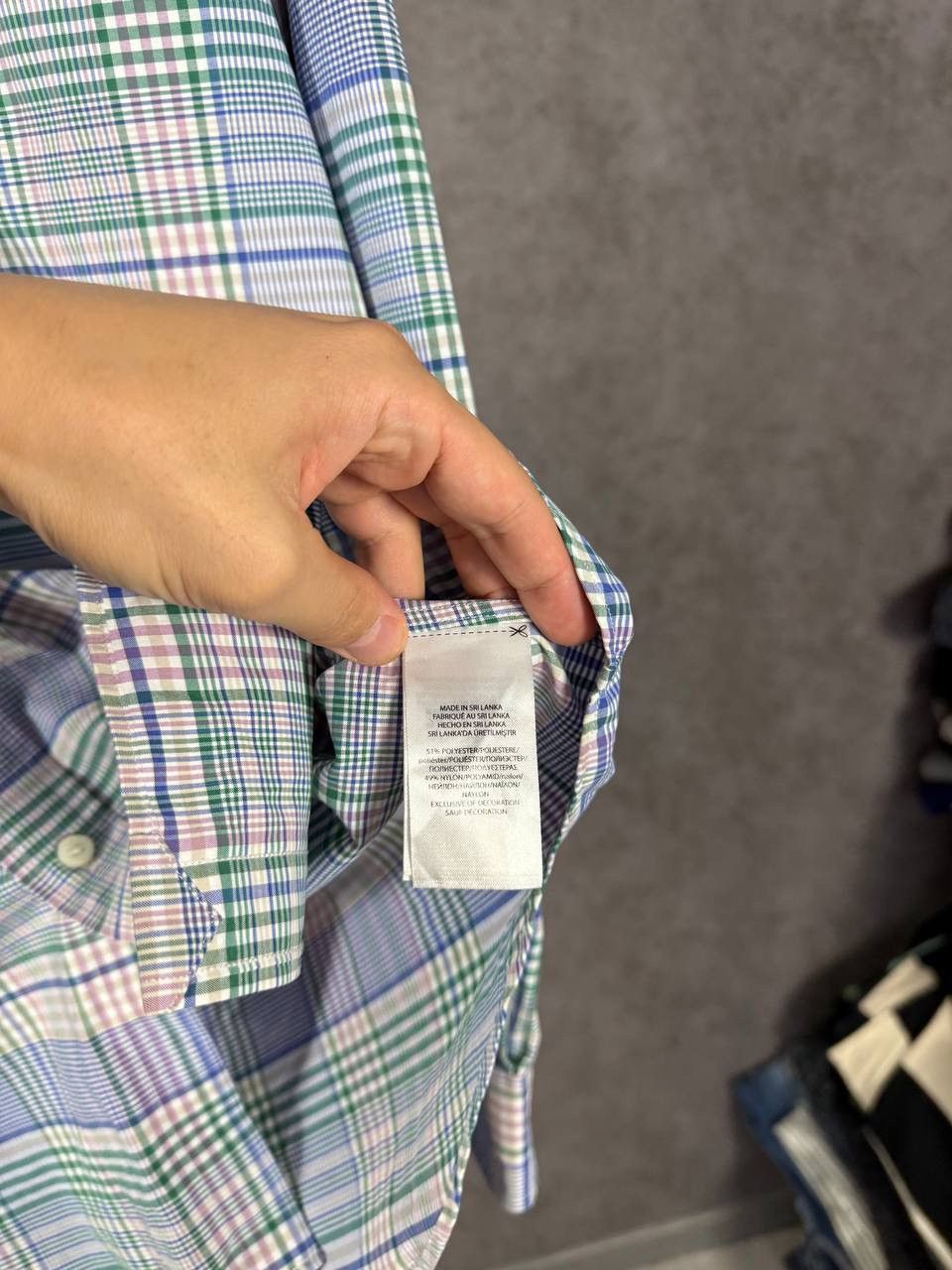 Polo Ralph Lauren Polo Ralph Lauren designer logo checkered shirt Size US M / EU 48-50 / 2 - 5 Thumbnail