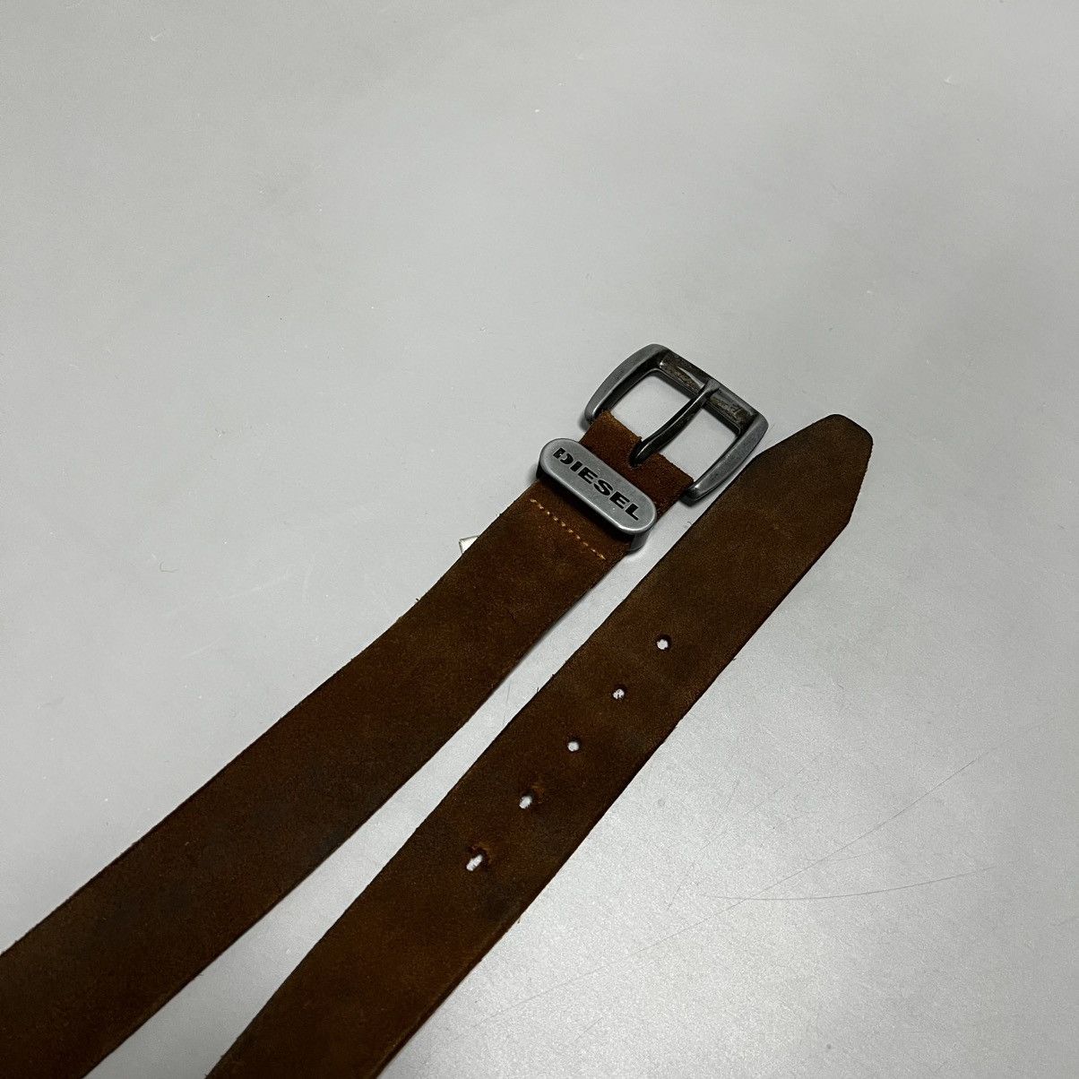 Diesel Vintage Diesel Leather Belt Made in Italy Size ONE SIZE - 19 Thumbnail