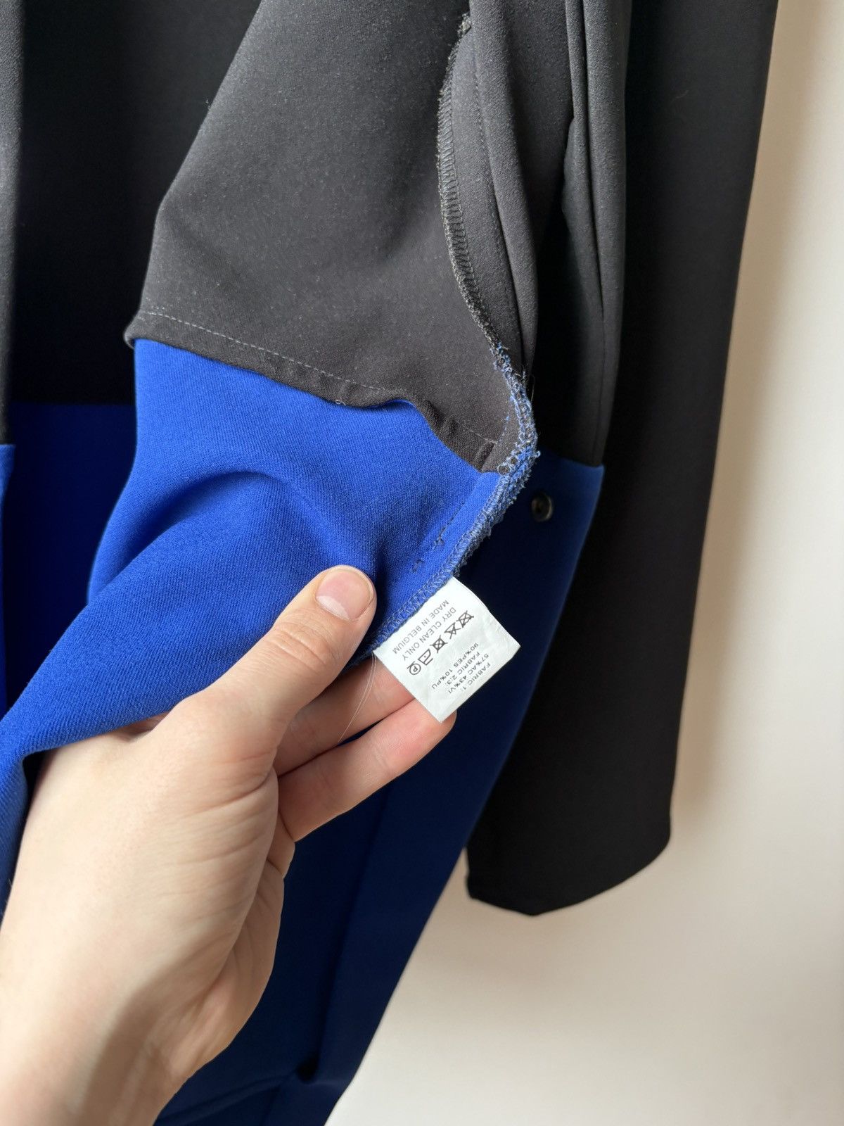 Raf Simons Raf Simons SS14 Tri-Color Athletic Long Coat Size US L / EU 52-54 / 3 - 8 Thumbnail