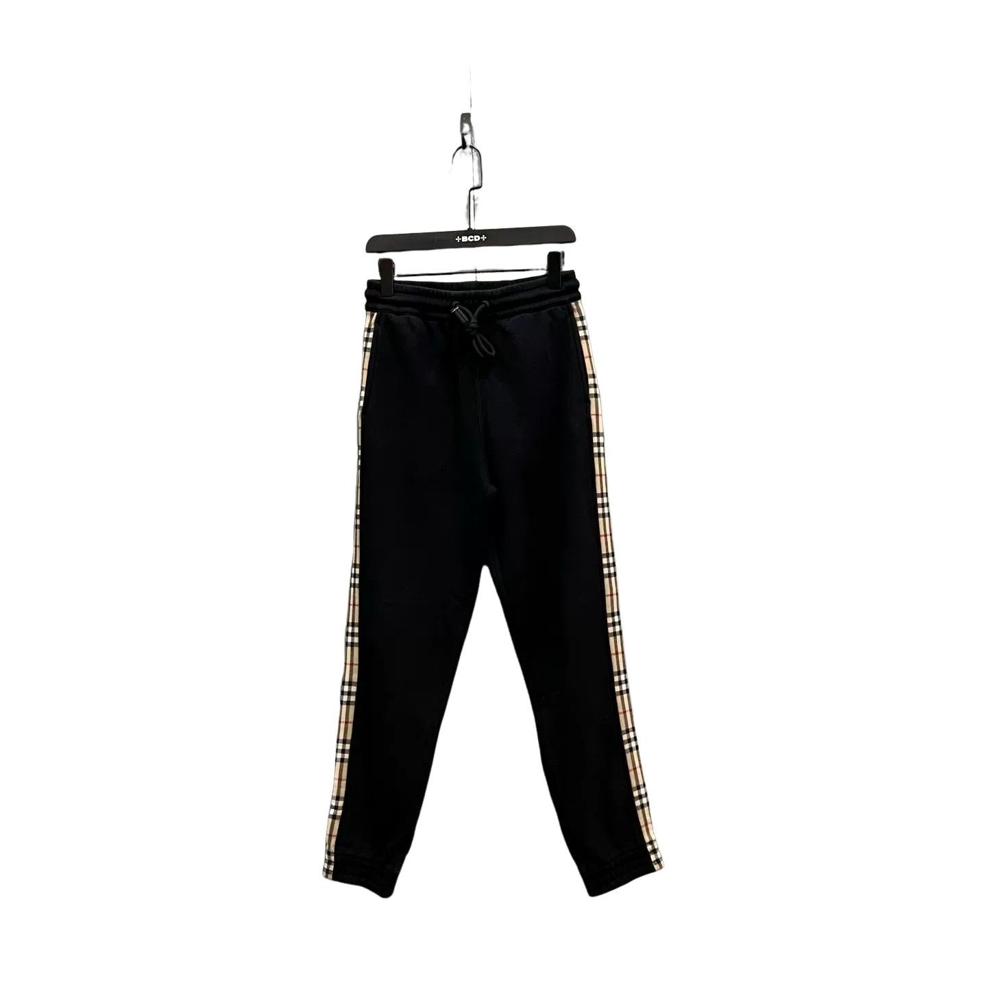 Burberry Burberry Side Stripe Check Sweatpants XS Size US 28 / EU 44 - 1 Thumbnail