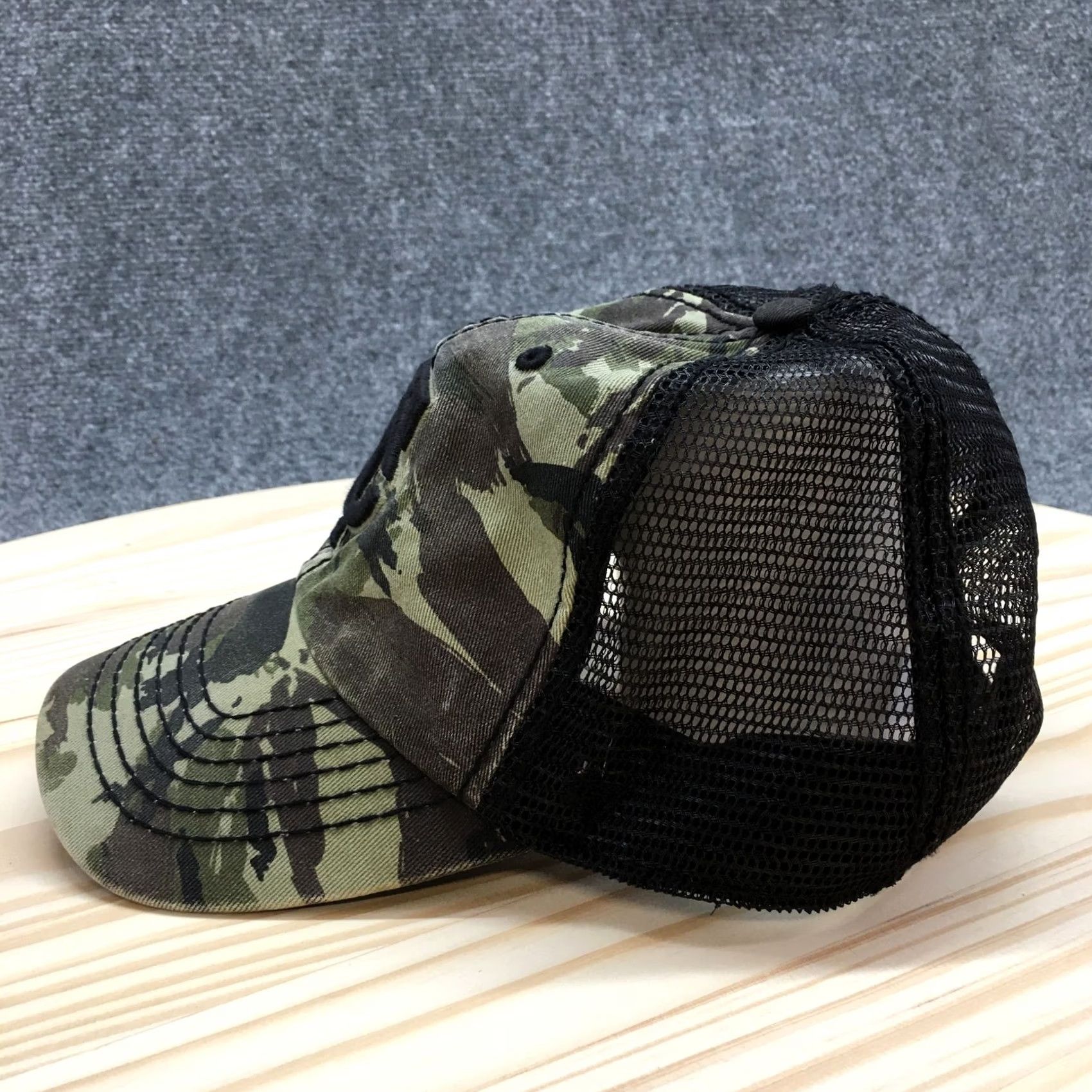 Twins 47 Trucker Hat Unisex Brown Camo OS Adjustable Embroidered Logo Minnesota Twins Sports Size ONE SIZE - 5 Thumbnail