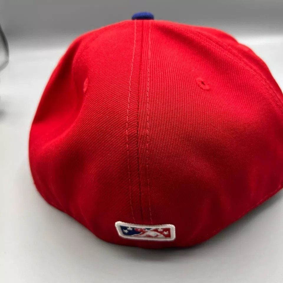 New Era Reading Fightin Phils Hat Men 7 3/8 59Fifty New Era Fitted Size ONE SIZE - 6 Thumbnail