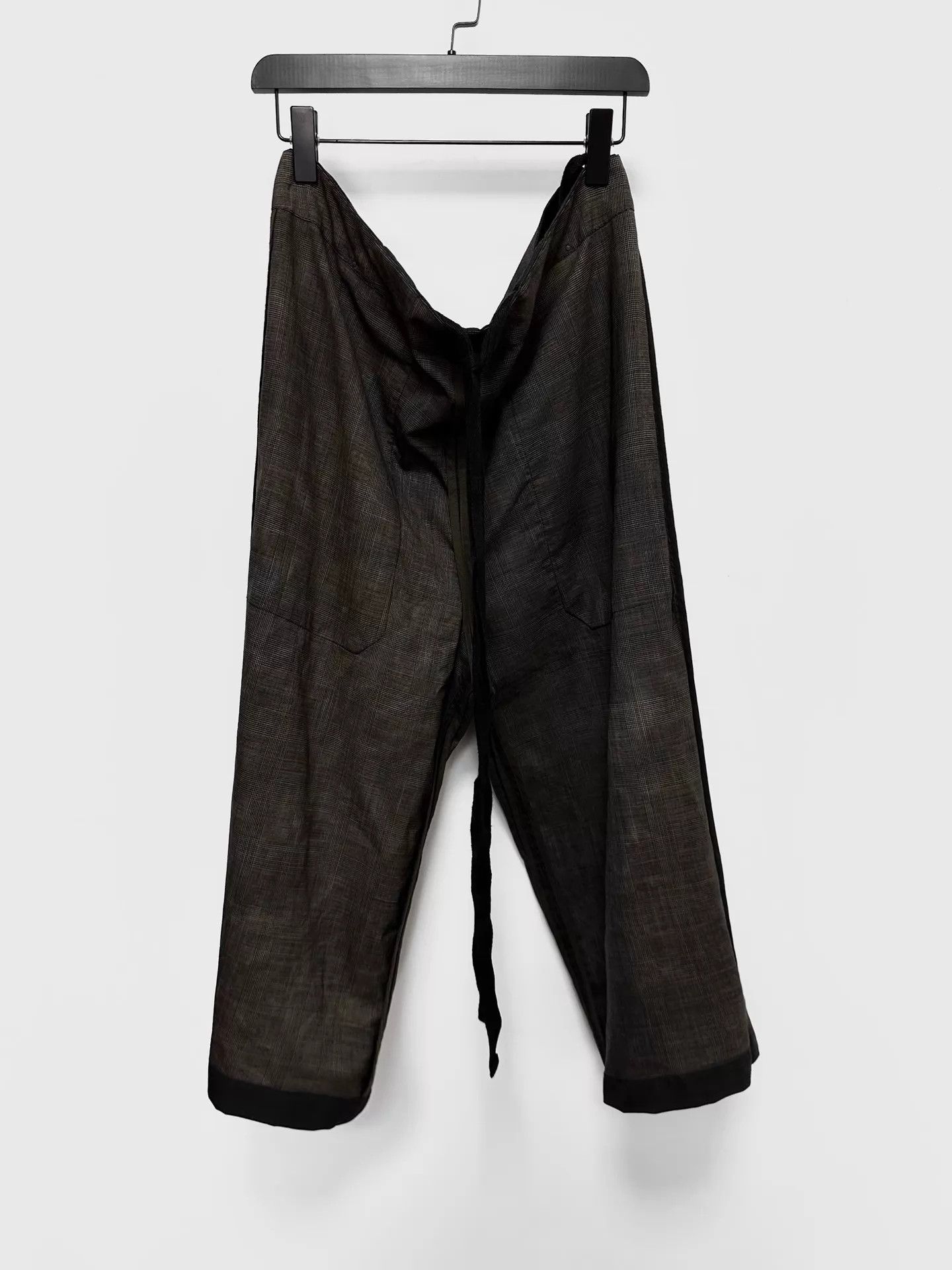 Biek Verstappen BIEK VERSTAPPEN Handmade Wool Wide-Leg Trousers Size US 32 / EU 48 - 3 Thumbnail