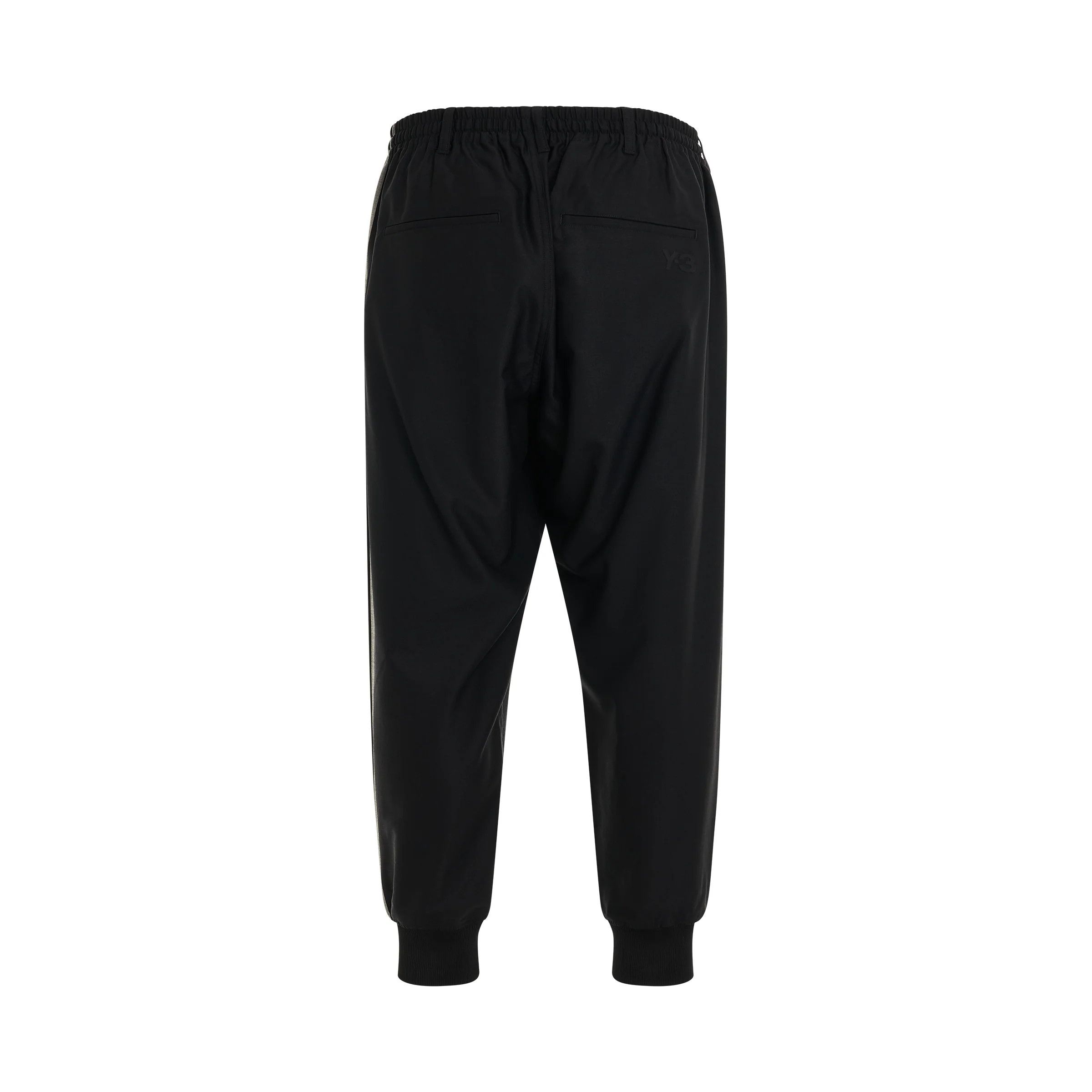 Y-3 o1mris0824 Wool Cuffed Pants in Black Size US 34 / EU 50 - 4 Thumbnail