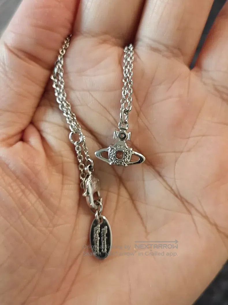 Vivienne Westwood vivienne westwood Silver Reina Necklace Size ONE SIZE - 2 Thumbnail