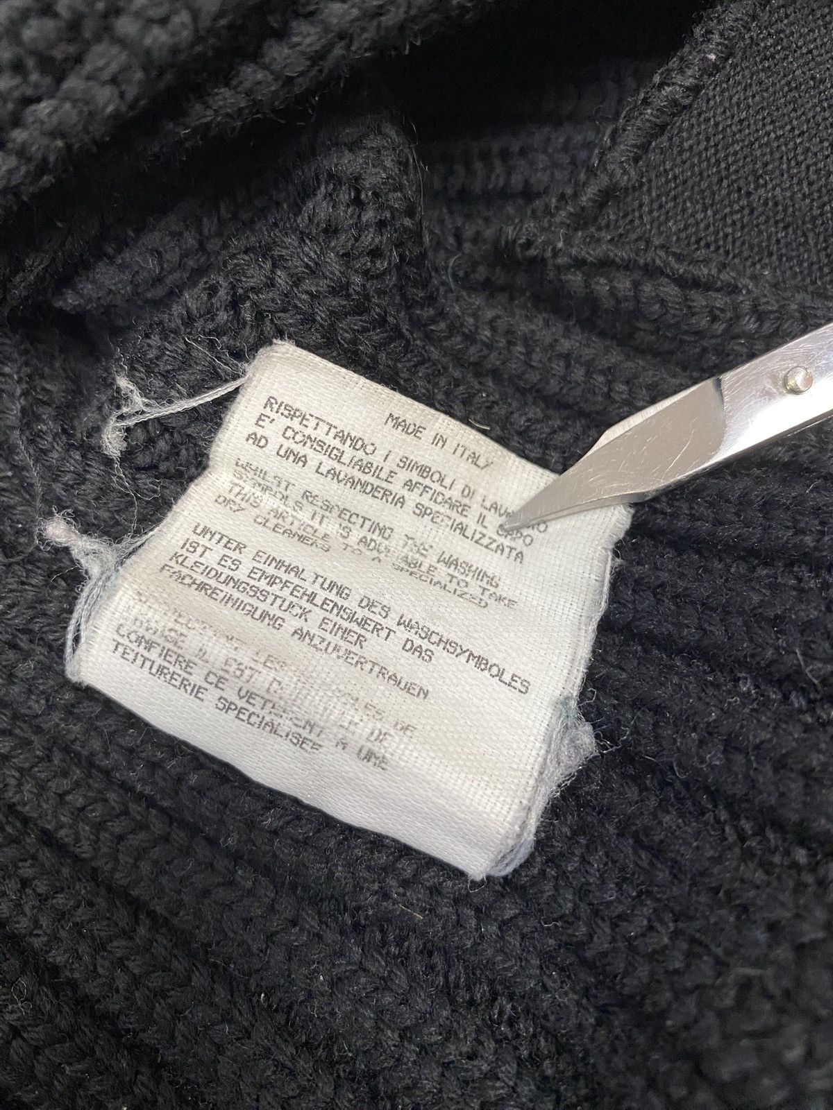 Jean Paul Gaultier JEAN PAUL GAULTIER KNITTED CARDIGAN LUXURY AVANT GARDE Y2K Size S / US 4 / IT 40 - 9 Thumbnail