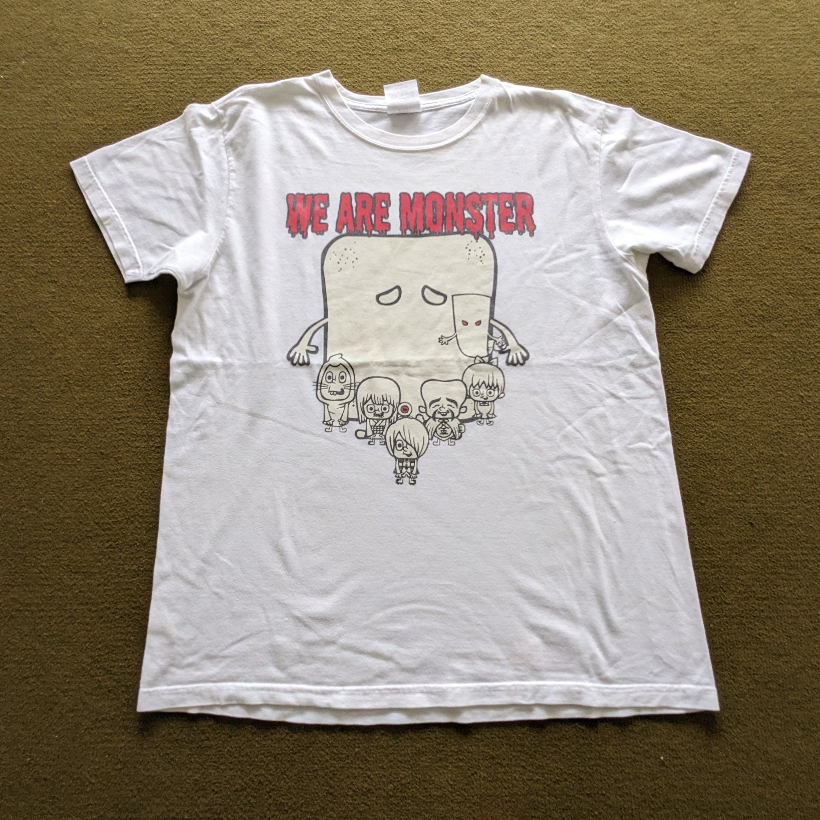 Vintage Vintage Gegege No Kitaro We Are Monster Anime T-shirt Size US L / EU 52-54 / 3 - 1 Thumbnail