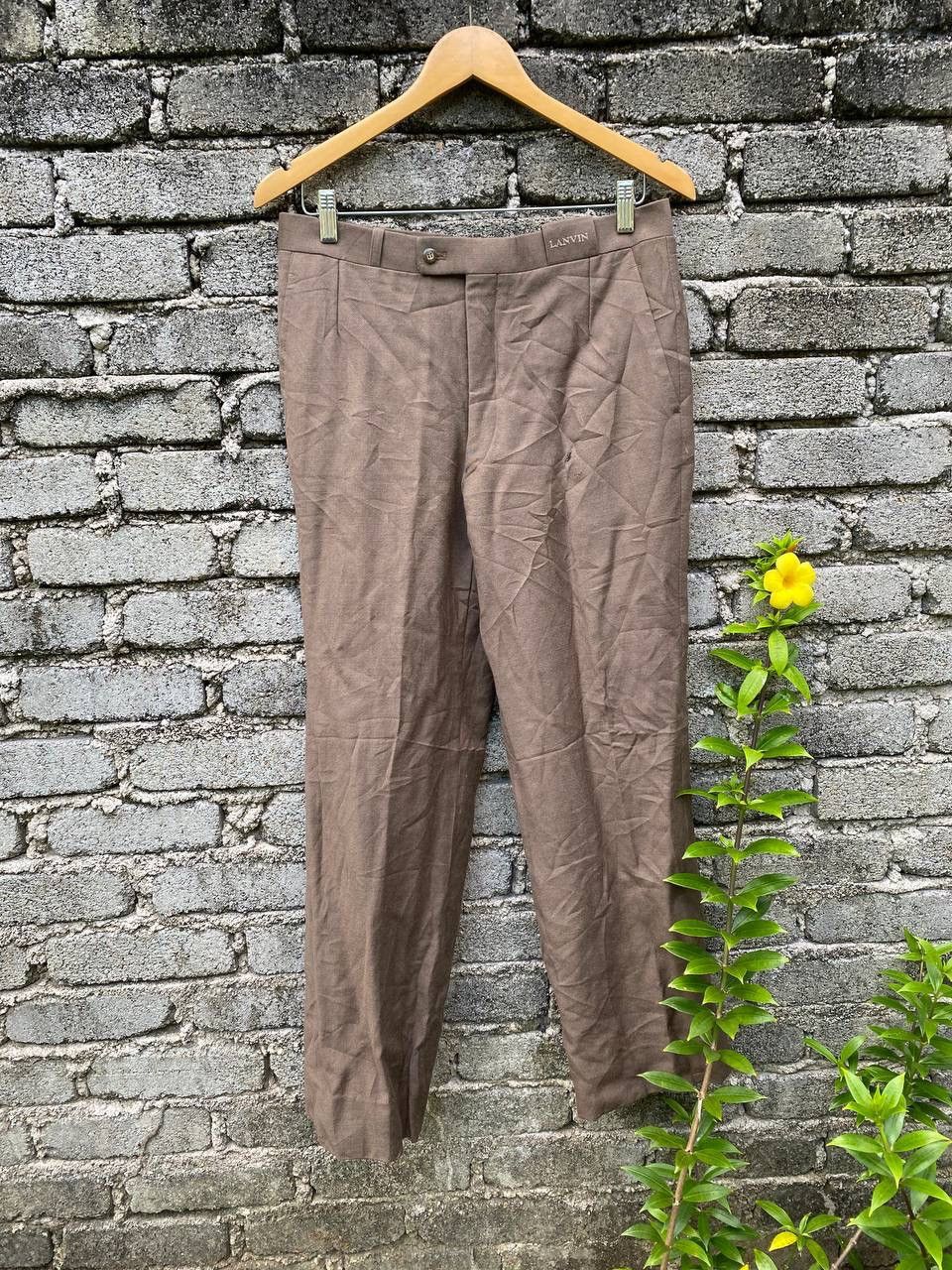Vintage Lanvin Trouser Wool Pants