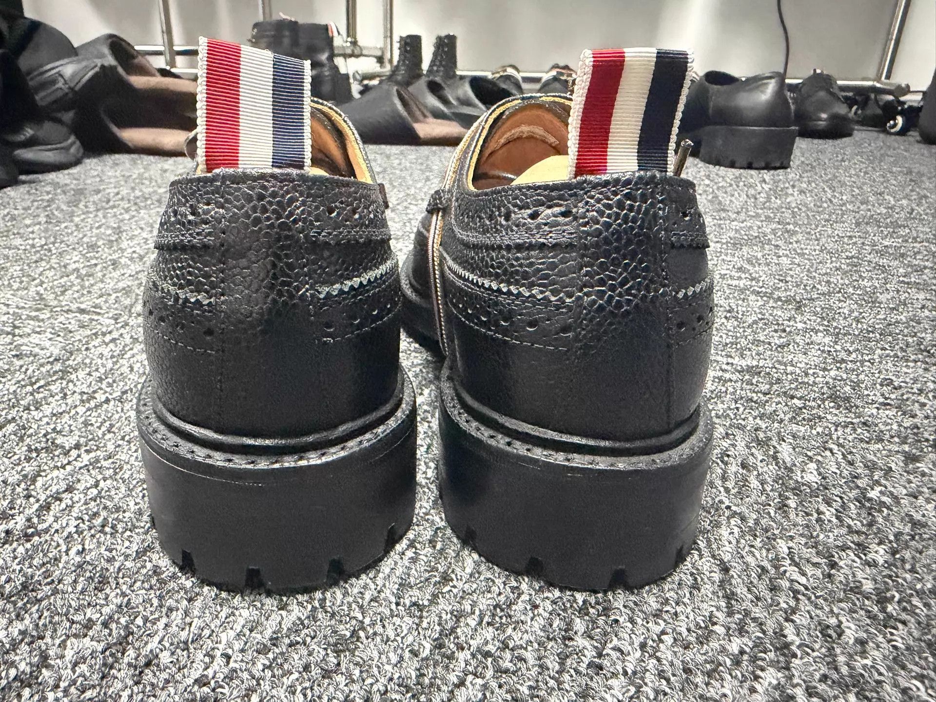 Thom Browne Thom Browne Men's Tri-Color Monk Strap Brogue US8 Size US 8 / EU 41 - 3 Thumbnail