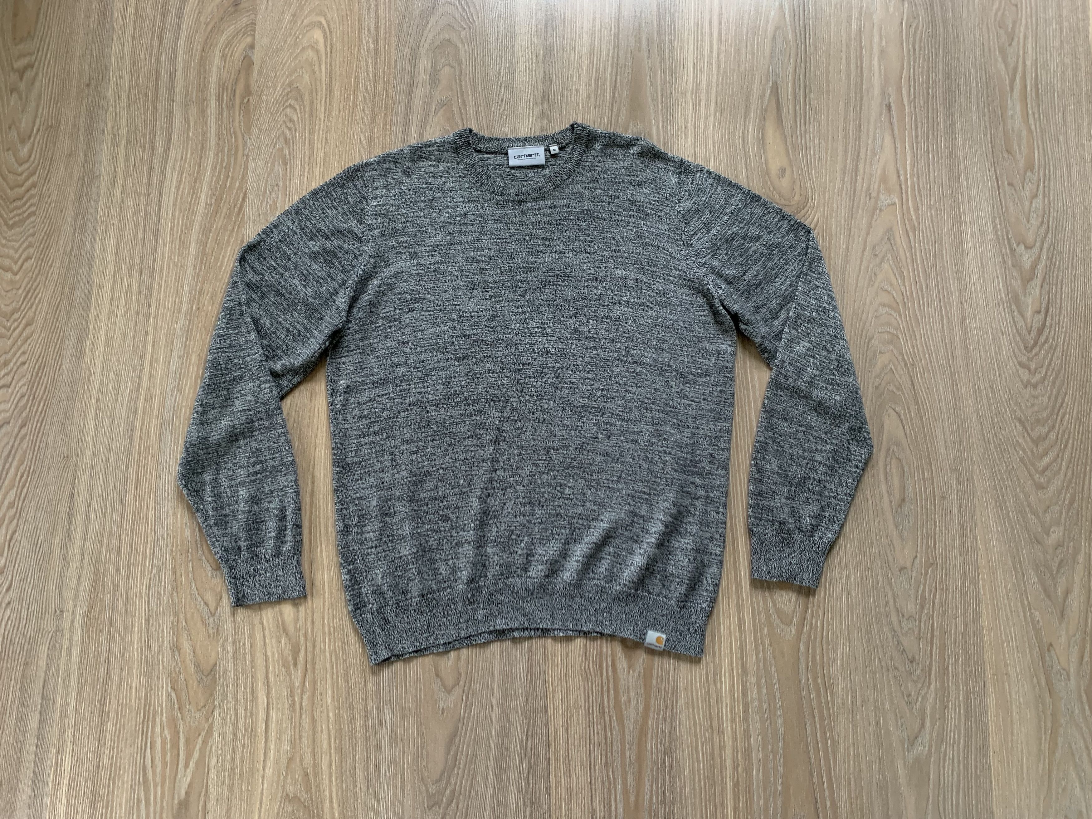 Carhartt × Vintage Carhartt Playoff Sweater Gray Wool Size US M / EU 48-50 / 2 - 1 Thumbnail