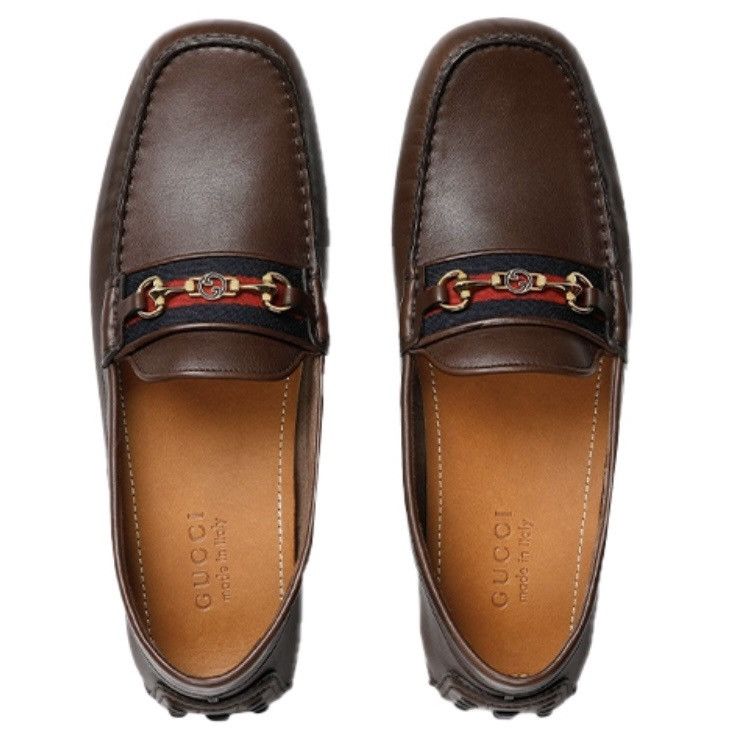 Gucci Gucci Horsebit Detail Leather Loafer Moccasin Leather Size US 7 / EU 40 - 3 Thumbnail