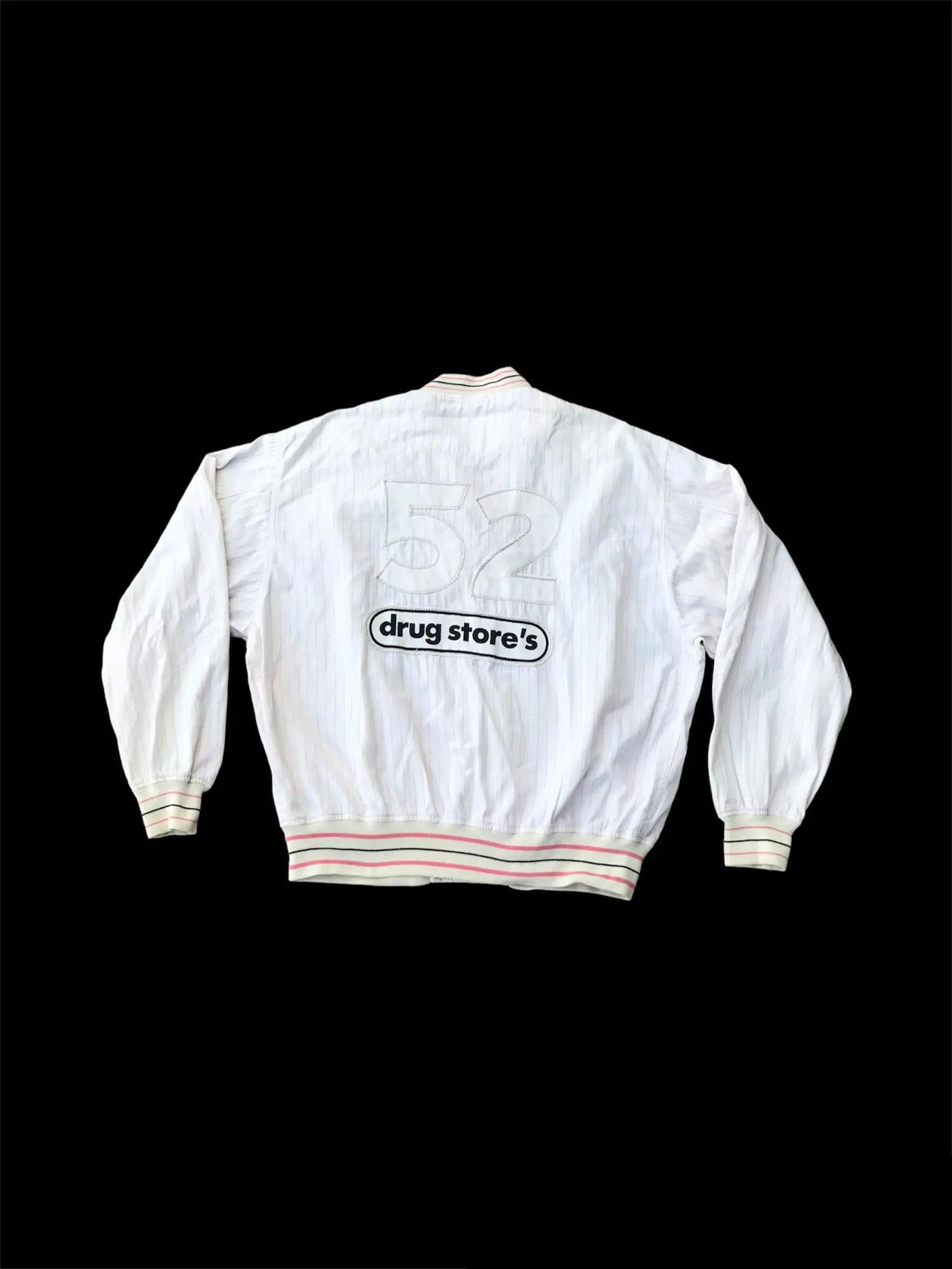 Japanese Brand Japan Drugs Store Varsity Jacket Size US L / EU 52-54 / 3 - 2 Thumbnail