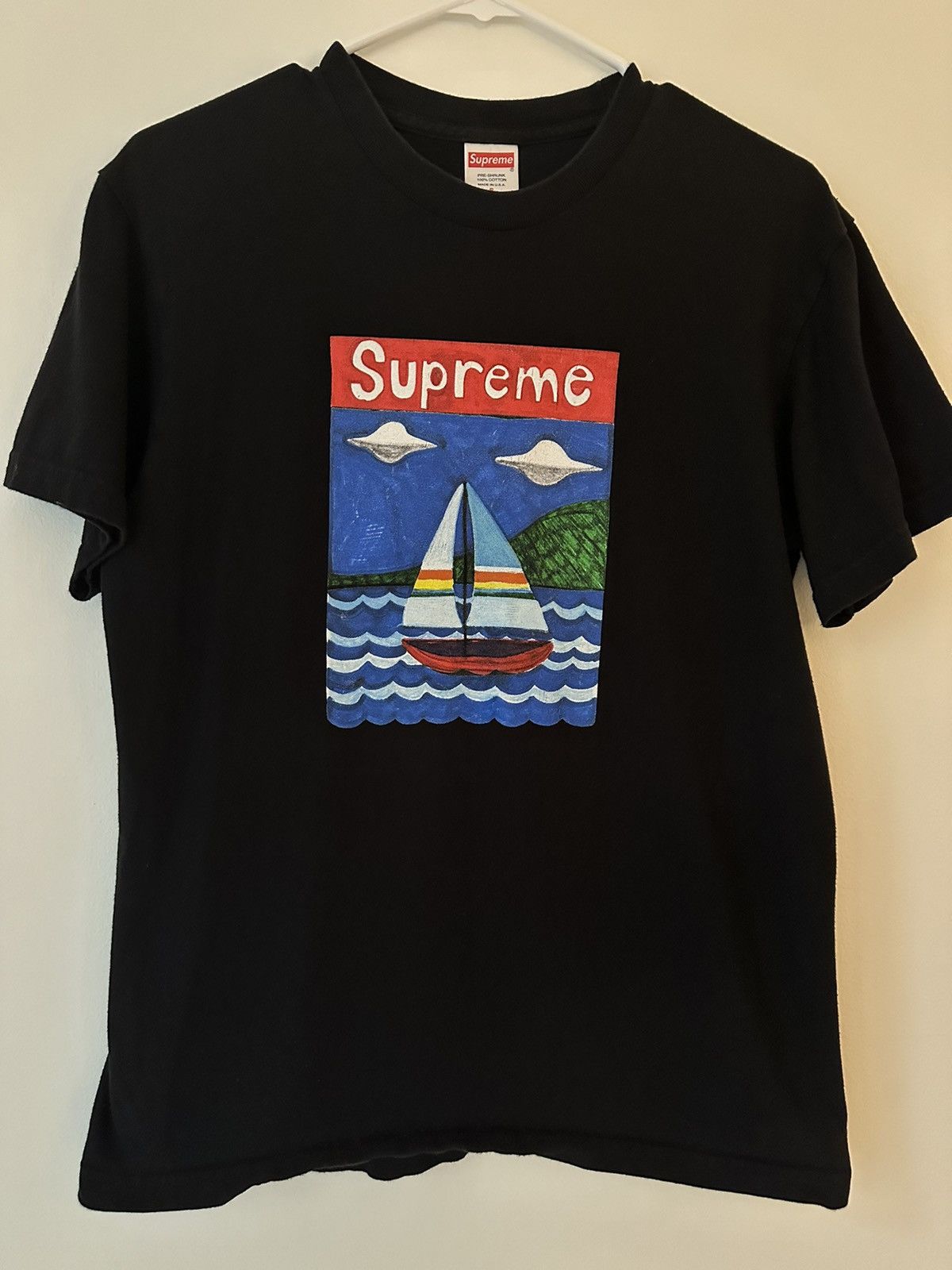 Supreme Supreme Sailboat Tee Size US S / EU 44-46 / 1 - 1 Thumbnail