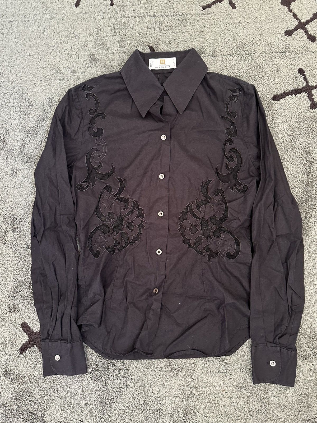 Givenchy Archive Givenchy by Alexander McQueen Spring 1997 SS97 Shirt Size S / US 4 / IT 40 - 1 Thumbnail