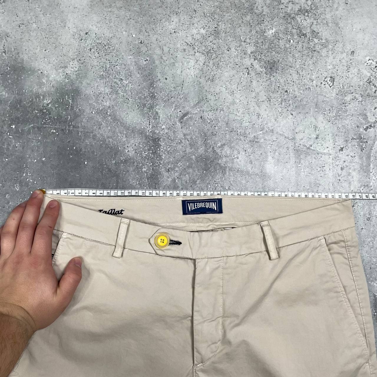 Vilebrequin Vilebrequin Taillat Chino Pants Beige Size 34 Size US 34 / EU 50 - 24 Thumbnail