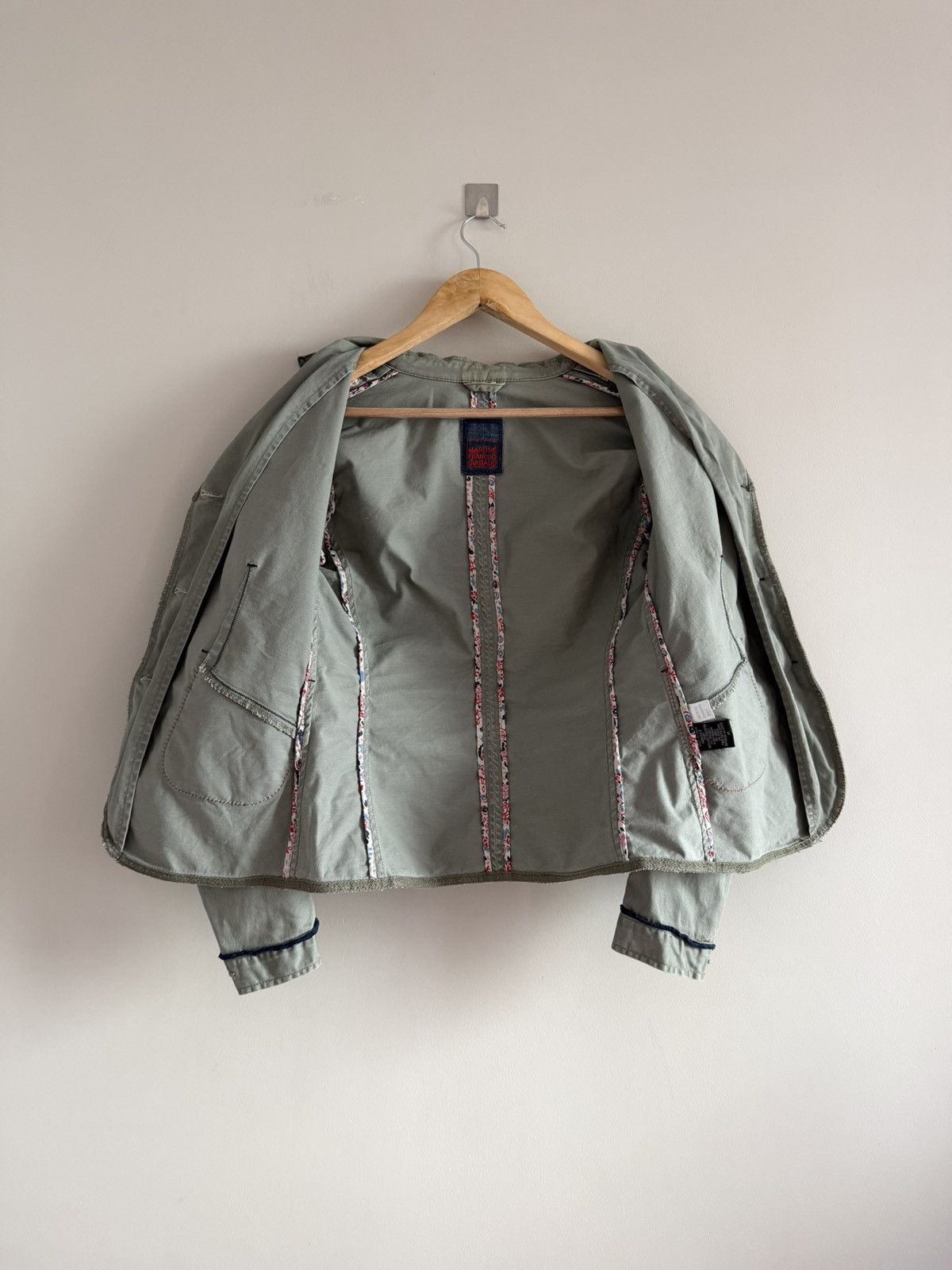 Marithe + Francois Girbaud Marithé François Girbaud Olive Cropped Jacket Size M / US 6-8 / IT 42-44 - 7 Thumbnail